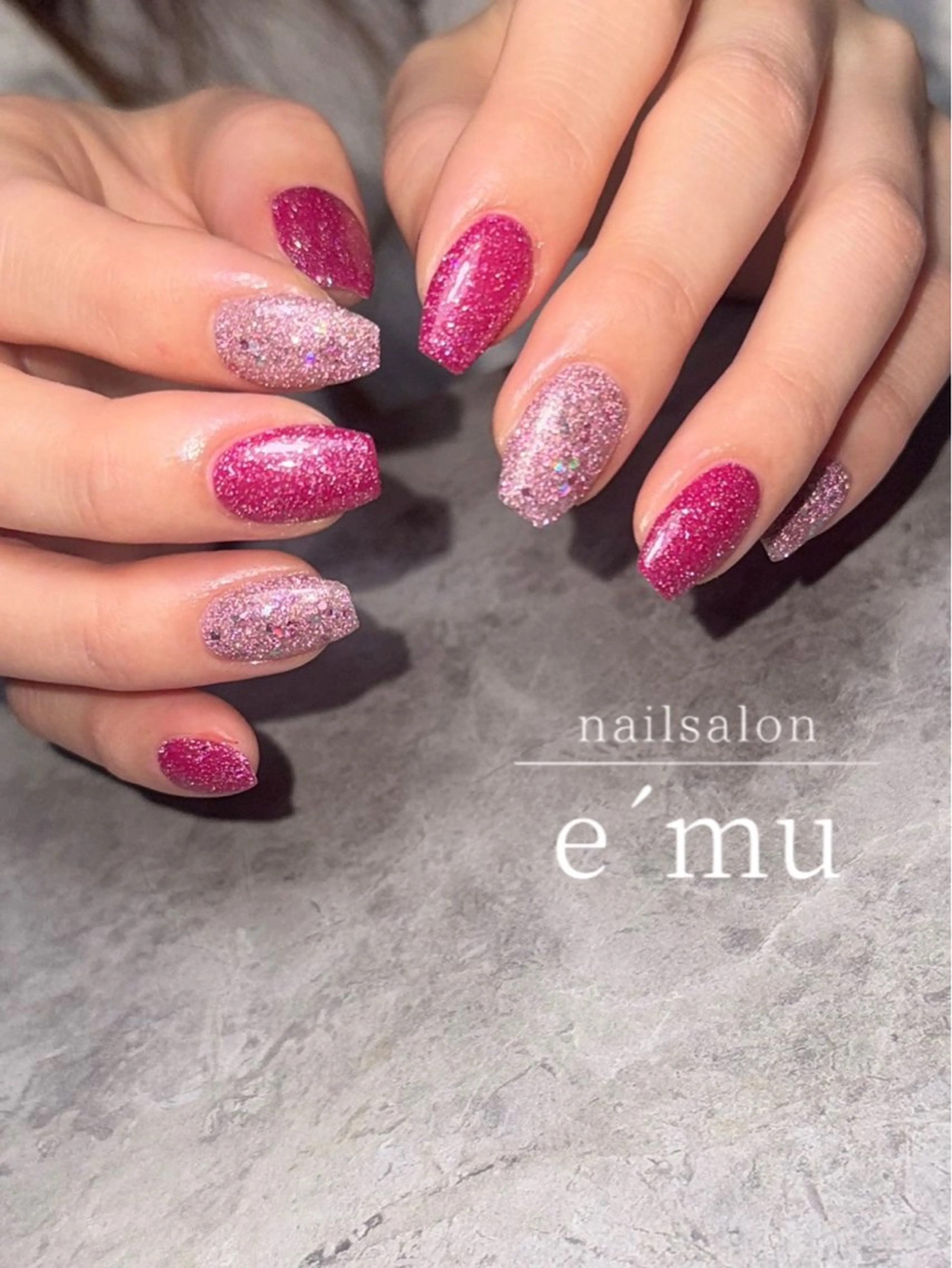 ネイル ハンドネイル nailsalon e´muのネイルデザイン