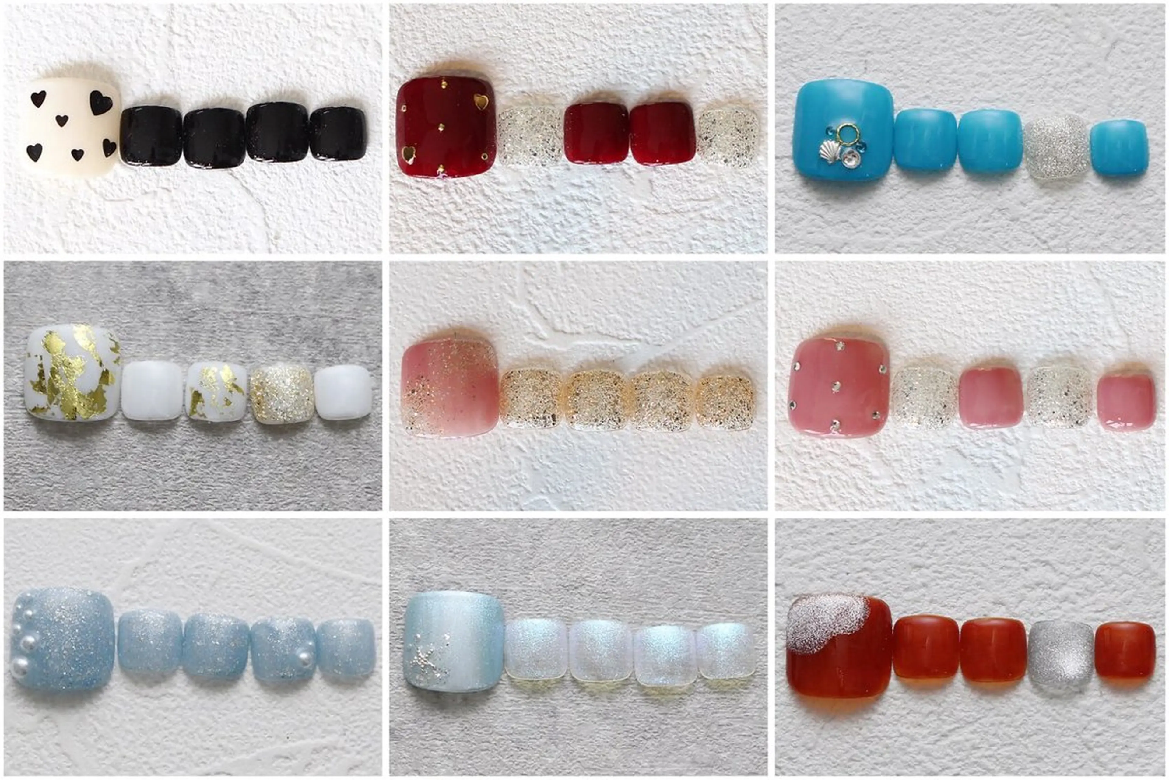 ネイル フットネイル クレアラルーチェ 高松丸亀町店のネイルデザイン