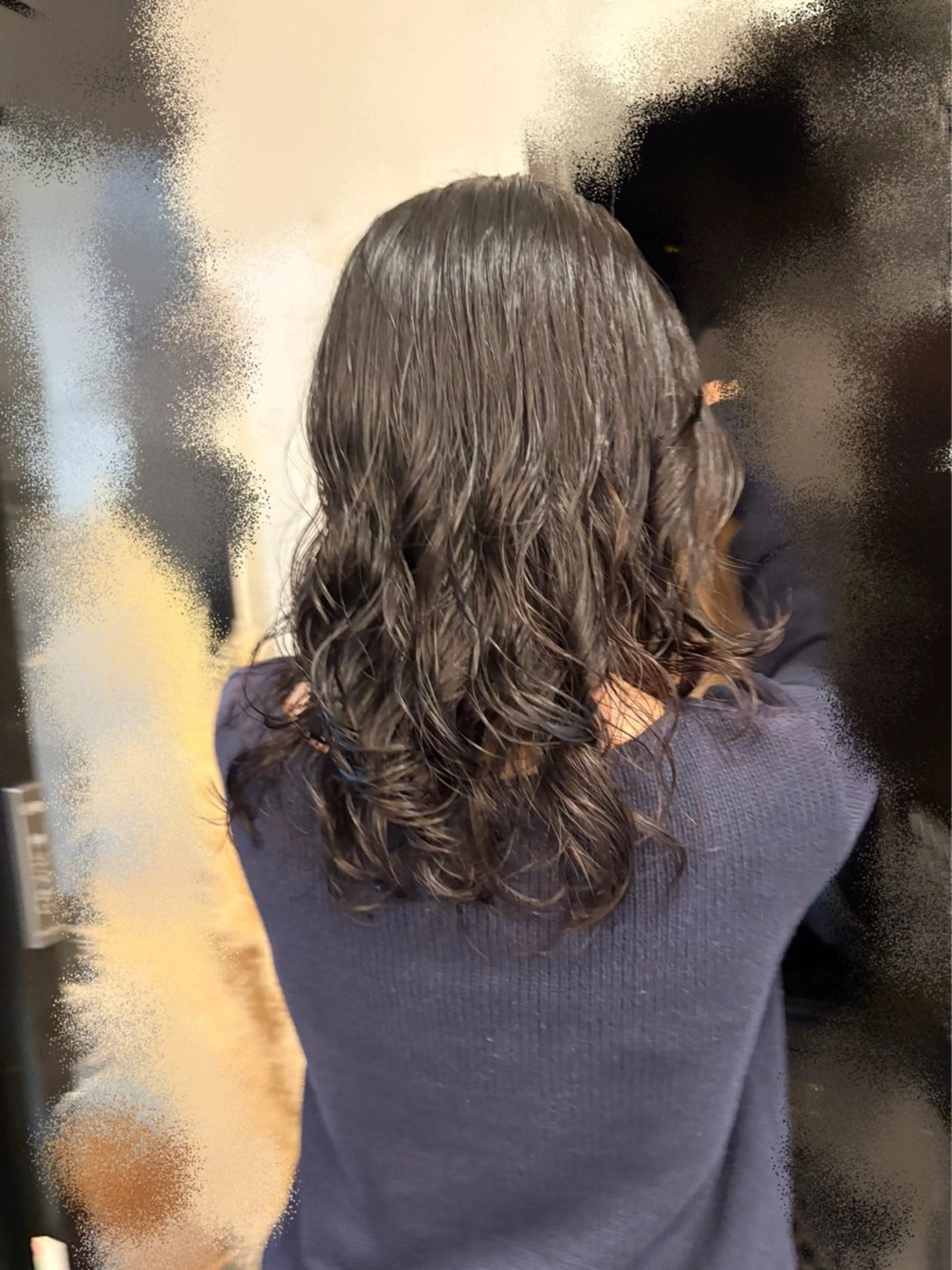 ロング パーマ rias HARU /カラーモデル募集のヘアスタイル