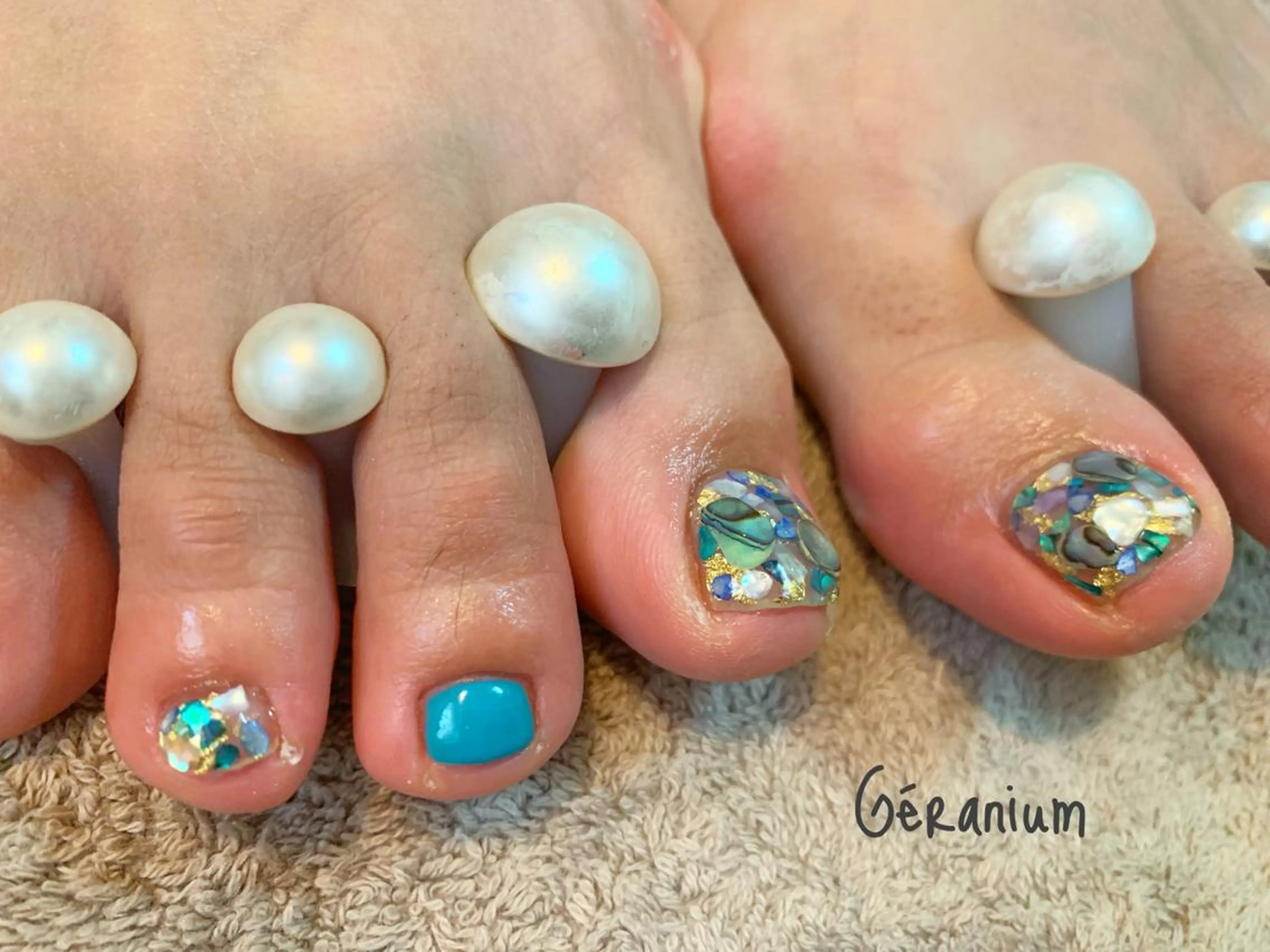 ネイル ハンドネイル GéRanium Harukaのネイルデザイン