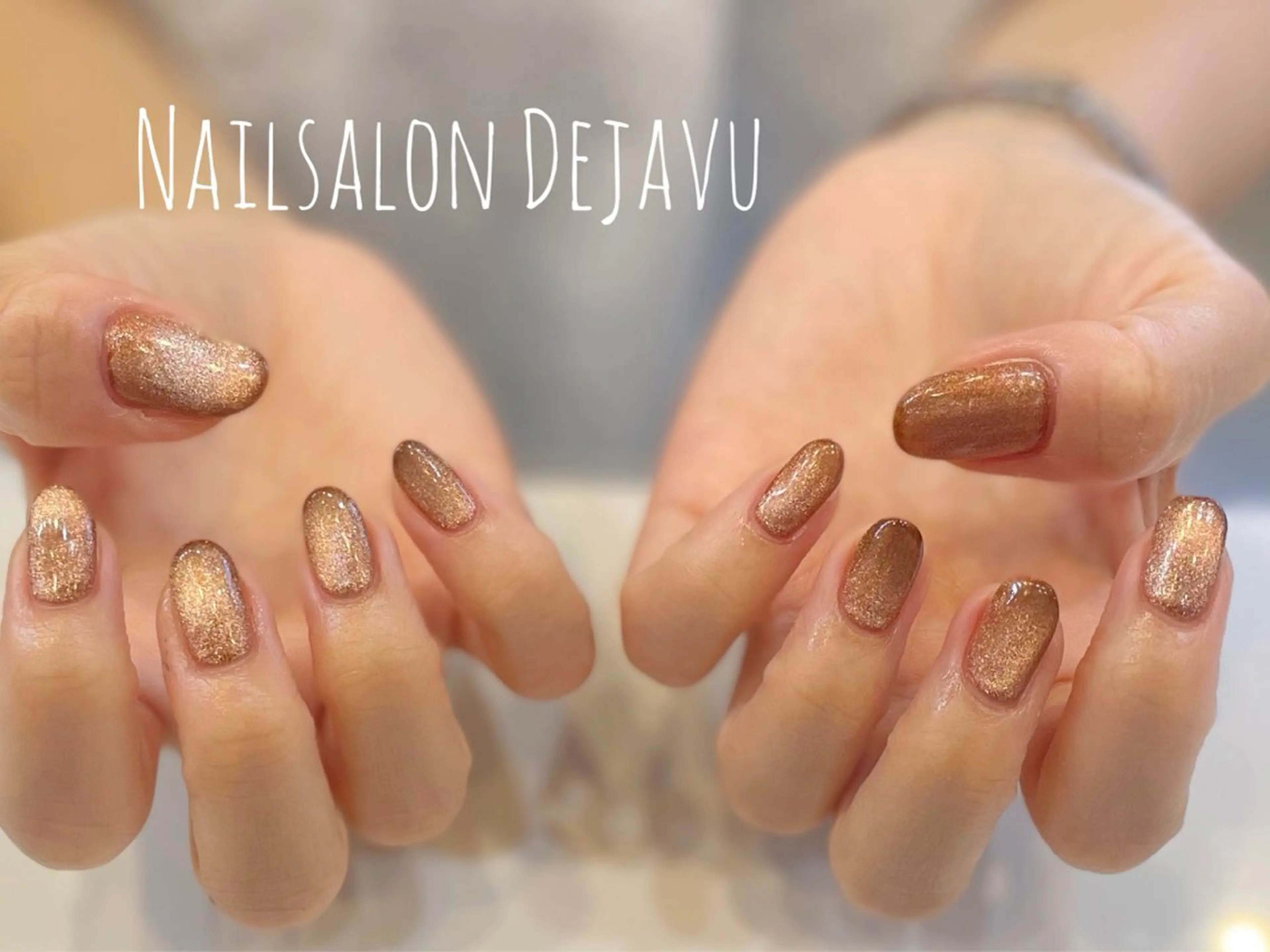 ネイル マグネットネイル シンプルネイル ハンドネイル Dejavu所属・Nail salon Dejavu 🌿のネイルデザイン
