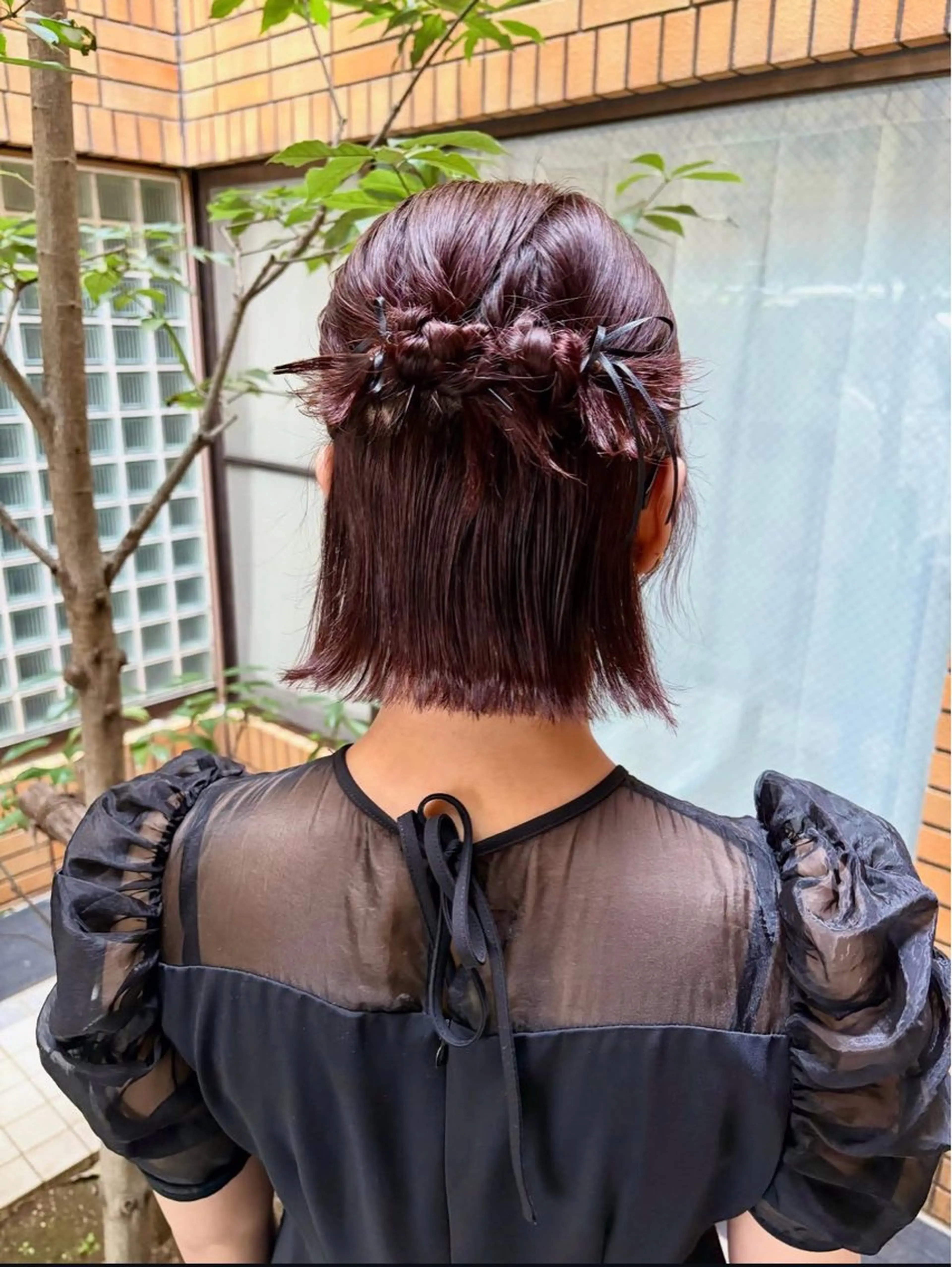 moanin モーニンのヘアスタイル