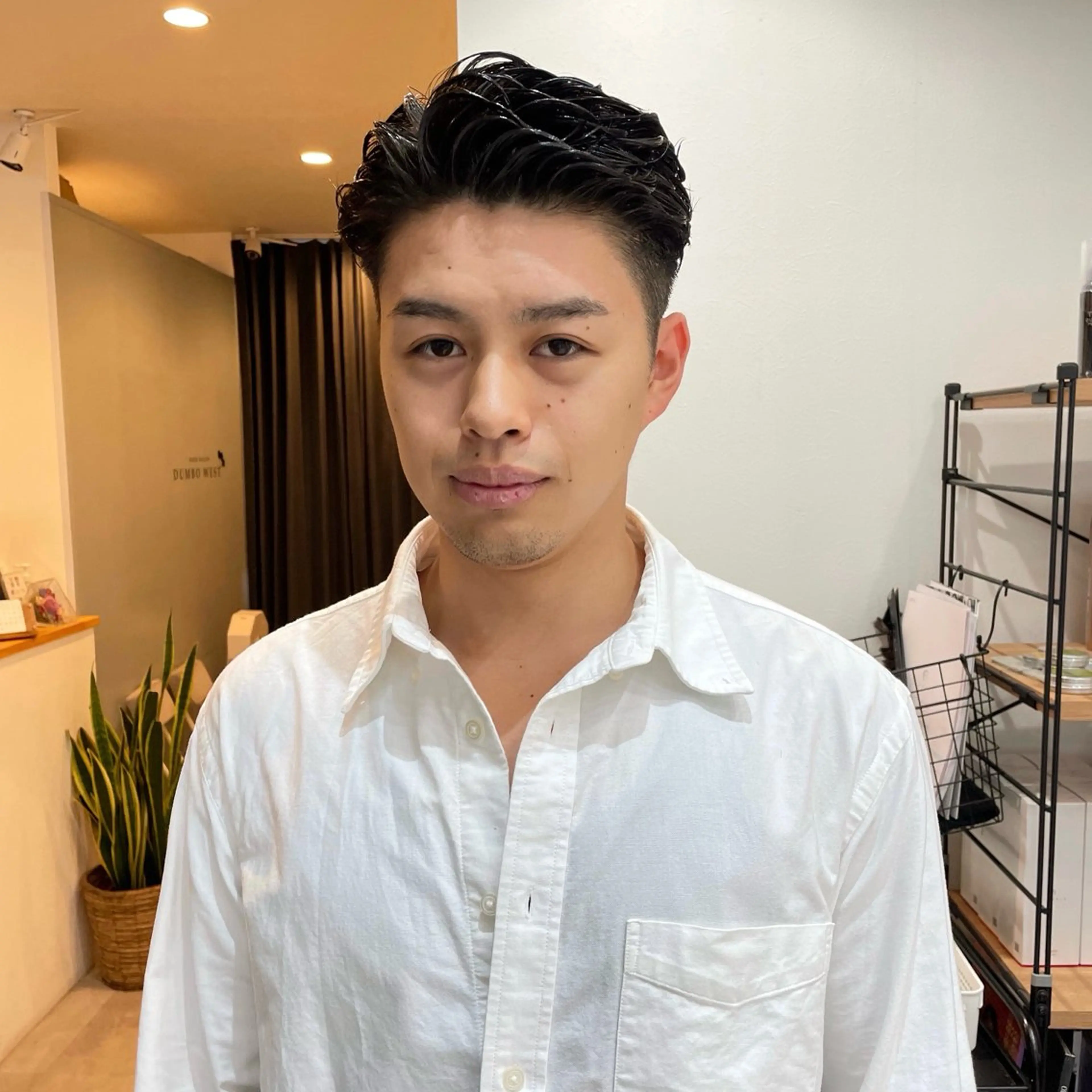 ショート パーマ メンズ メンズパーマ メンズショート ショートヘア カット パーマ 堀江将太朗/恵比寿/ メンズカットのヘアスタイル