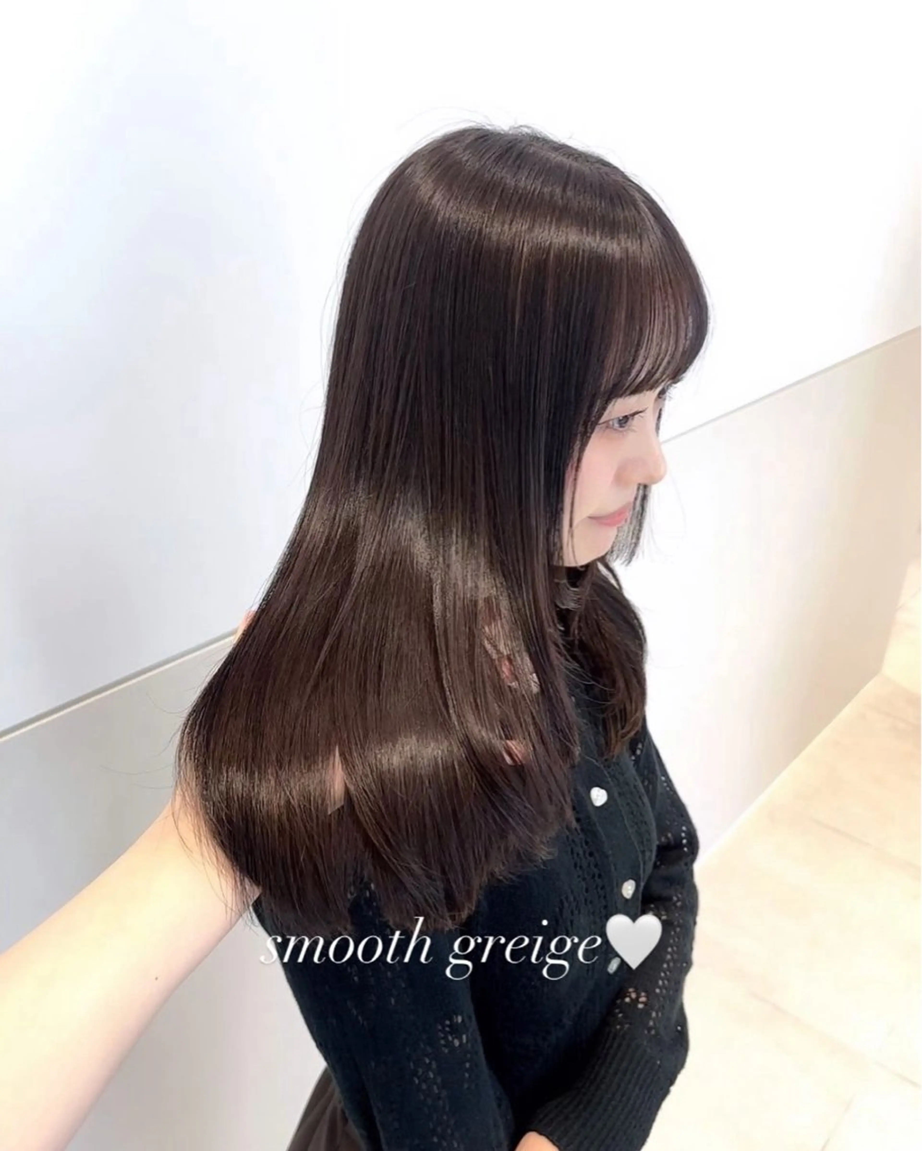 ロング ヘアカラー 縮毛矯正 トリートメント 🫧髪質改善🤍丁寧 で好評🫧/MAKIのヘアスタイル