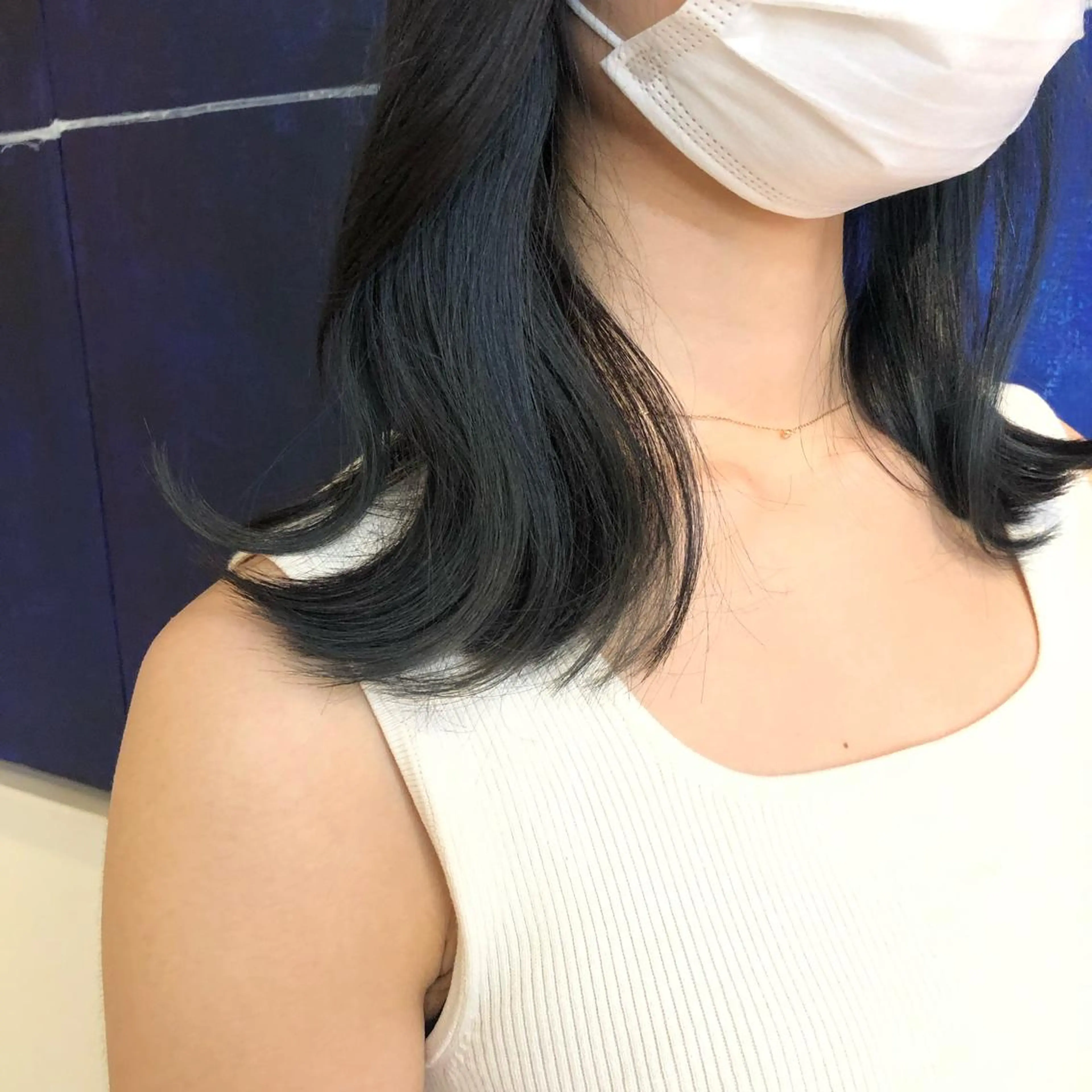 ミディアム カラー 🫧tomoka 透明感カラー🫧のヘアスタイル