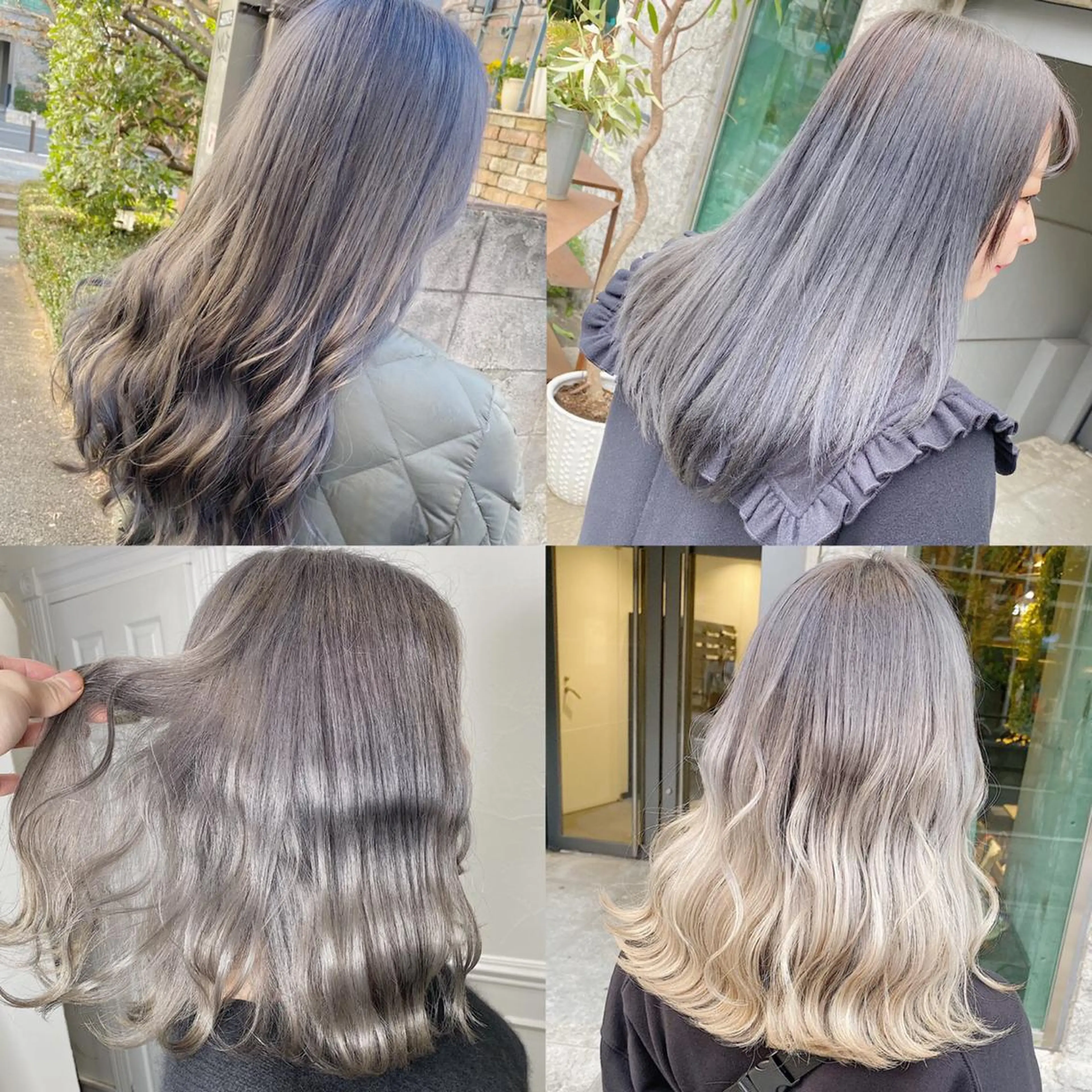 ロング カラー メンズ 🤍ムラ修正ブリーチ 🤍原宿/YUUのヘアスタイル