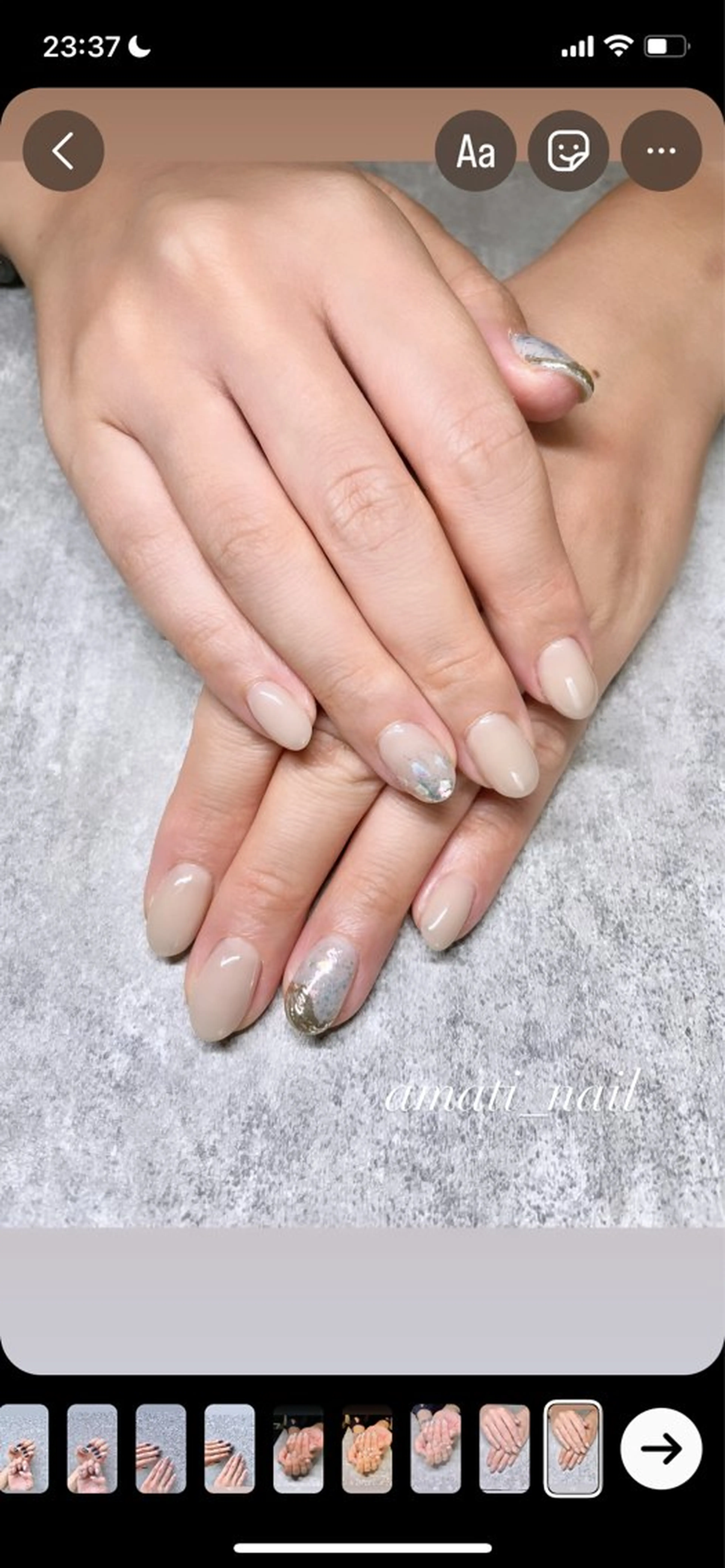 ネイル フットネイル ジェルネイル マグネットネイル ミラーネイル ニュアンスネイル ハンドネイル amati_nail TAKAKOのネイルデザイン