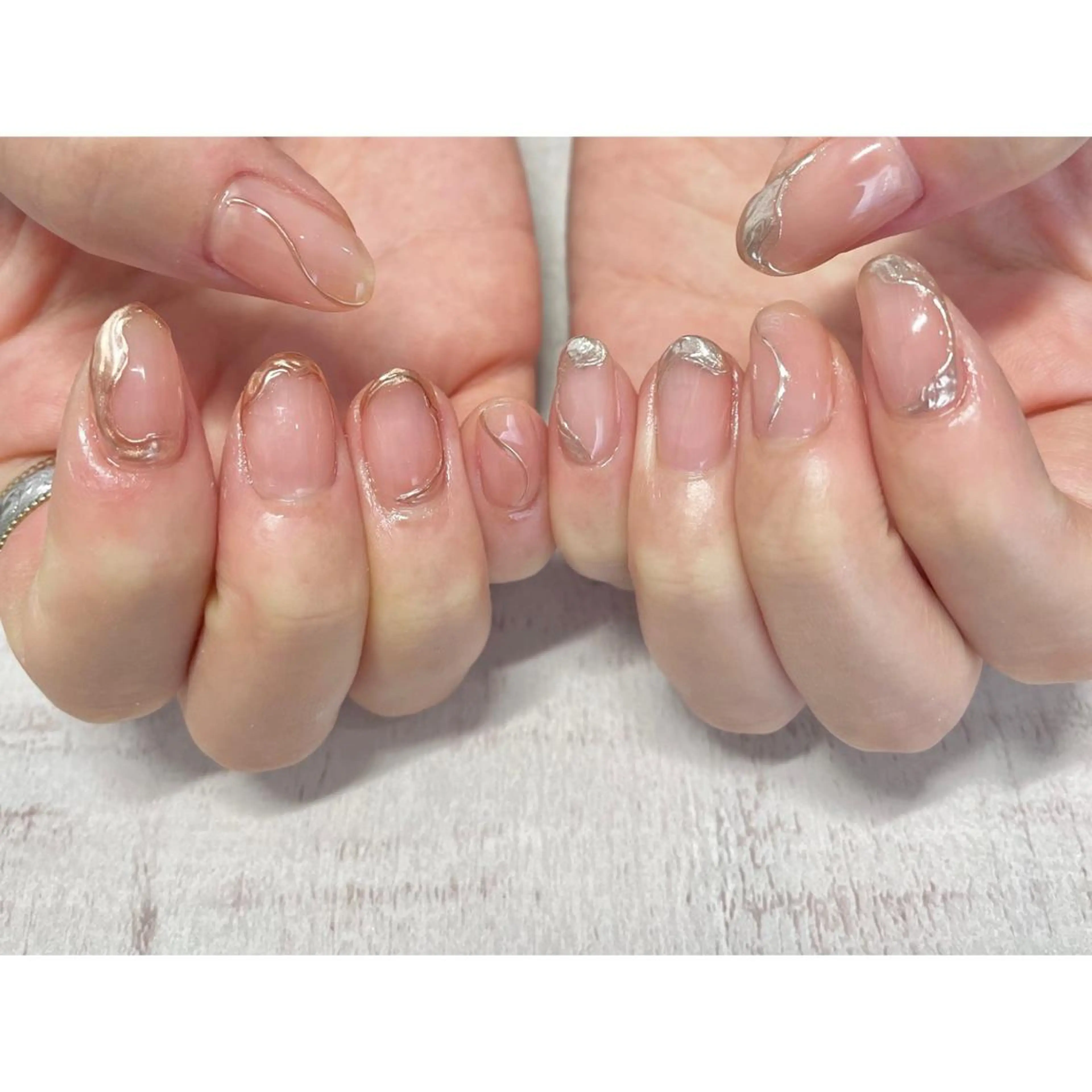 ネイル 𖡼 yumenoのネイルデザイン