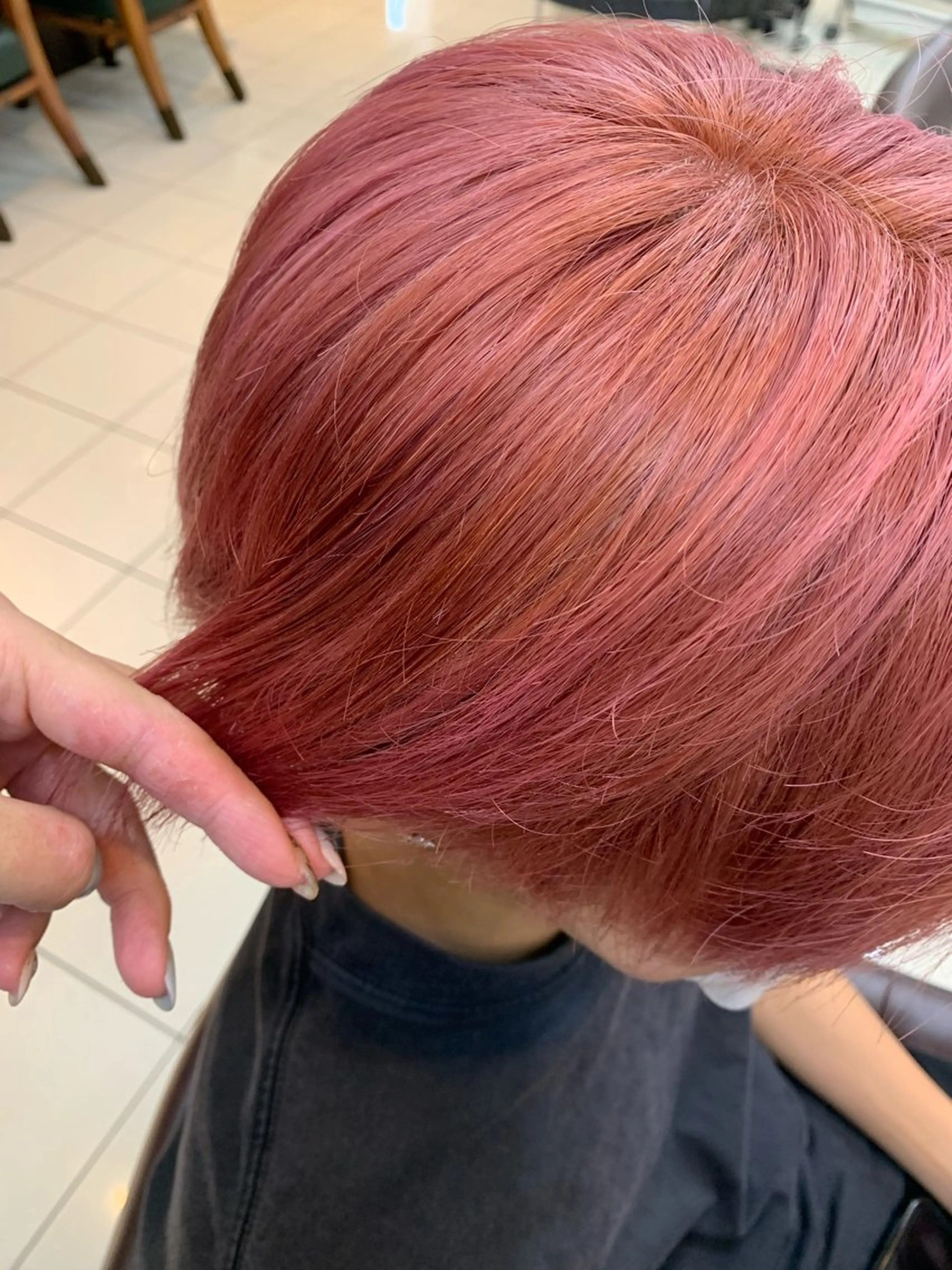 カラー メンズ ヘアカラー トリートメント 髪質改善⭐️縮毛矯正 中野⭐️Rinaのヘアスタイル