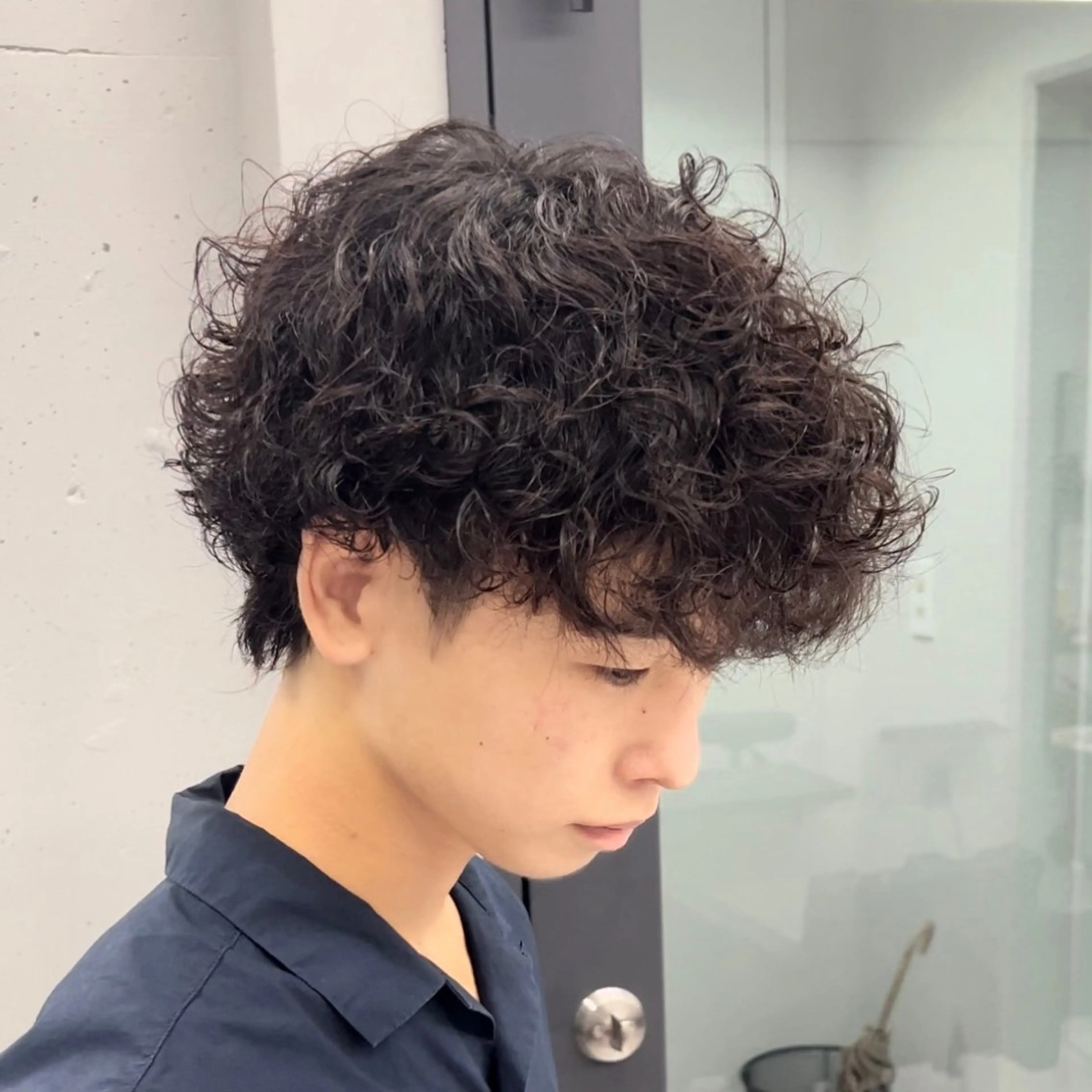 パーマ メンズ メンズパーマ プードルパーマ プードルパーマ 【メンズ特化美容師】 🐍NAO🐍のヘアスタイル