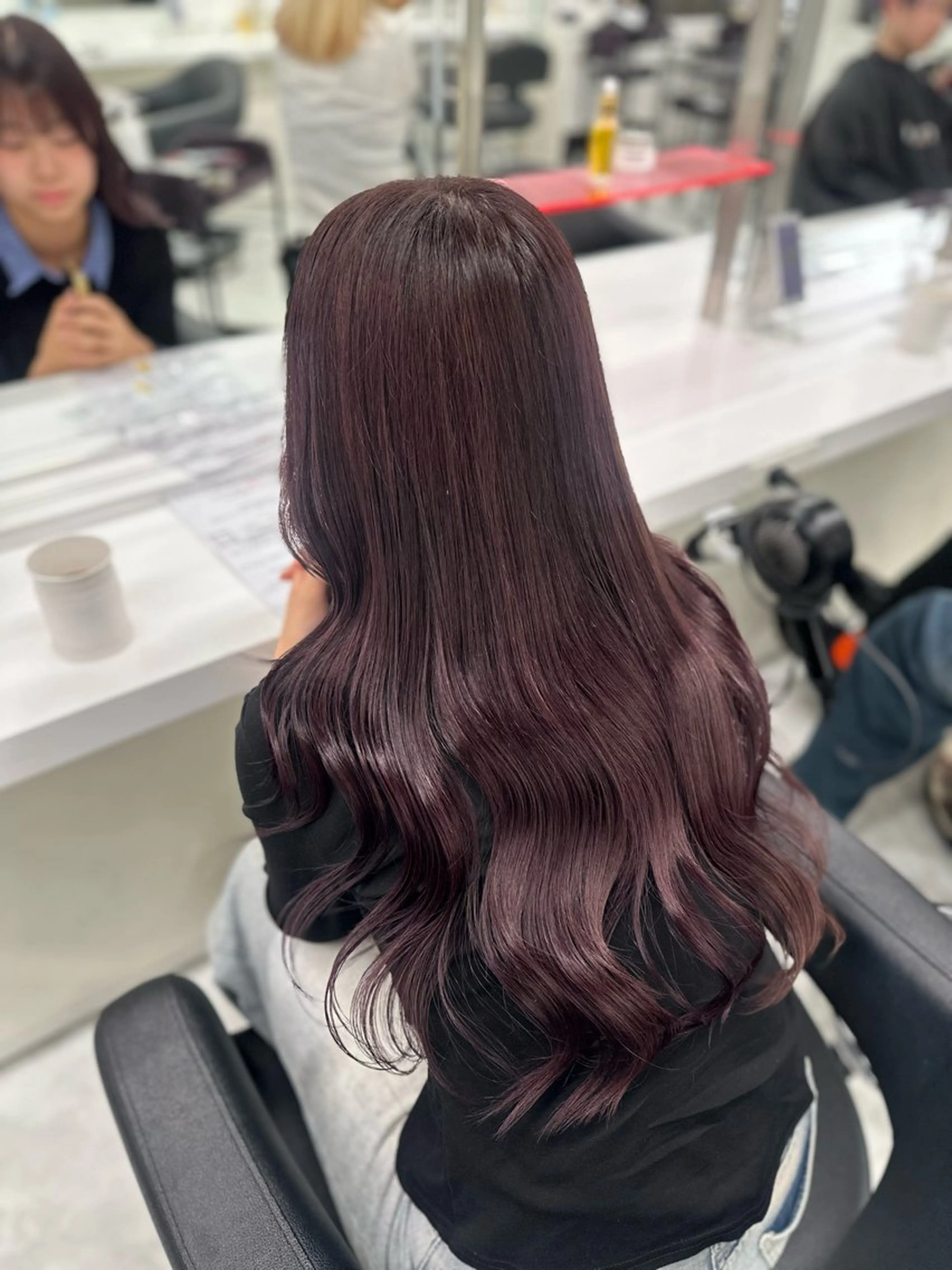 ロング 韓国ガーリー🤍ハイ トーン🤍Ayanaのヘアスタイル