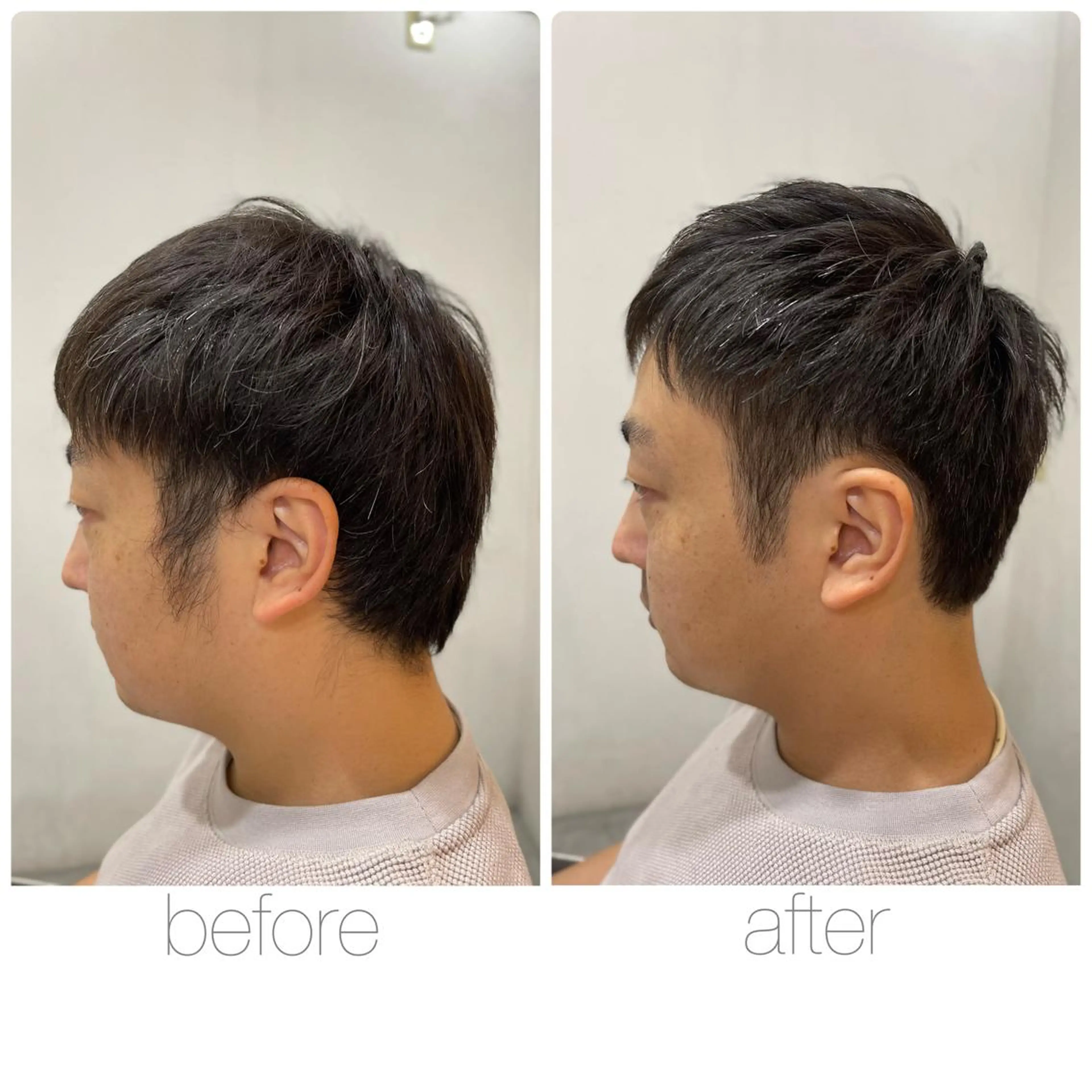 ショート メンズ 刈り上げ ショートヘア 尾野 雅斗のヘアスタイル