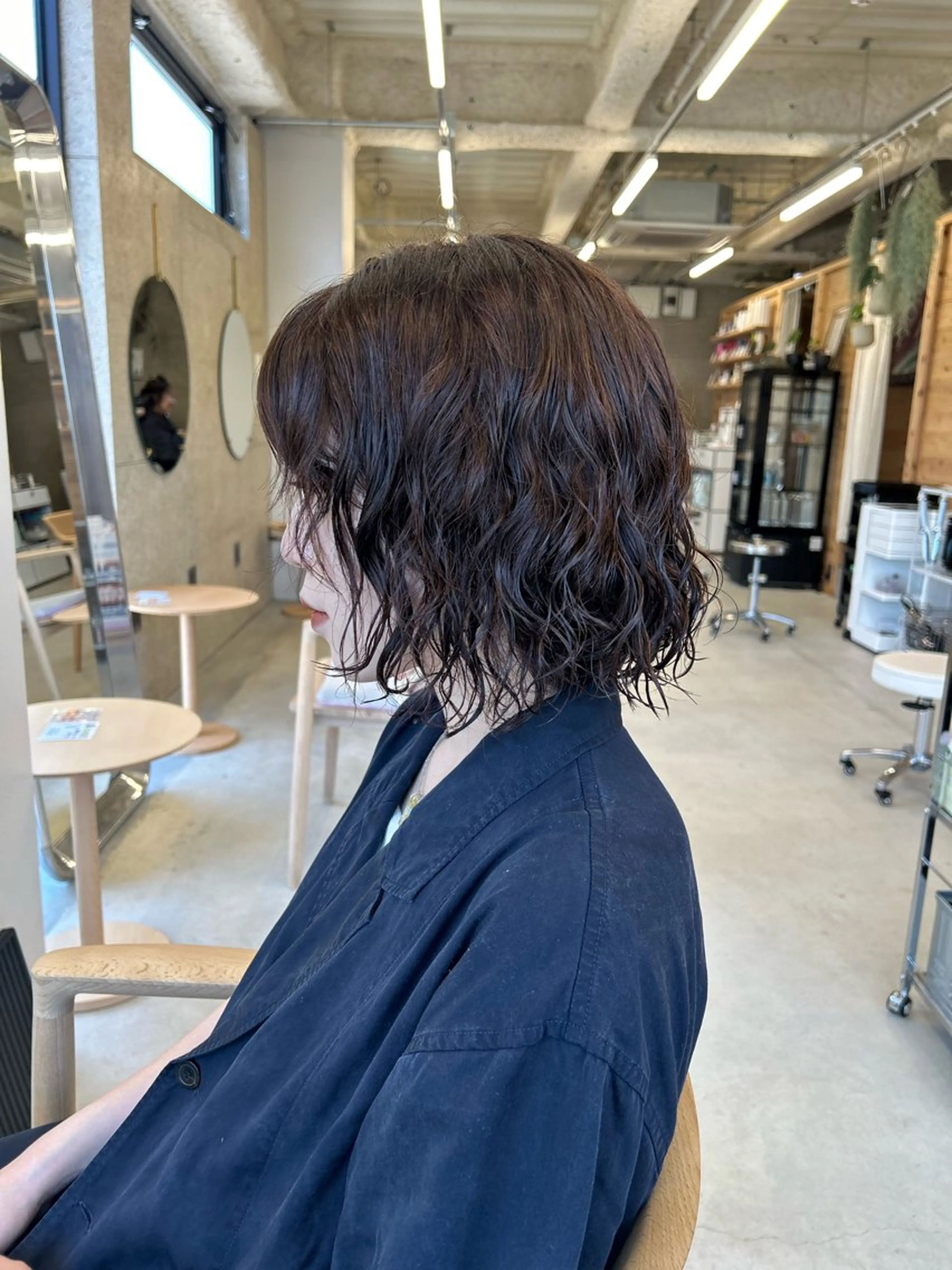 ミディアム ヘアカラー トリートメント SiLO Yukinaのヘアスタイル