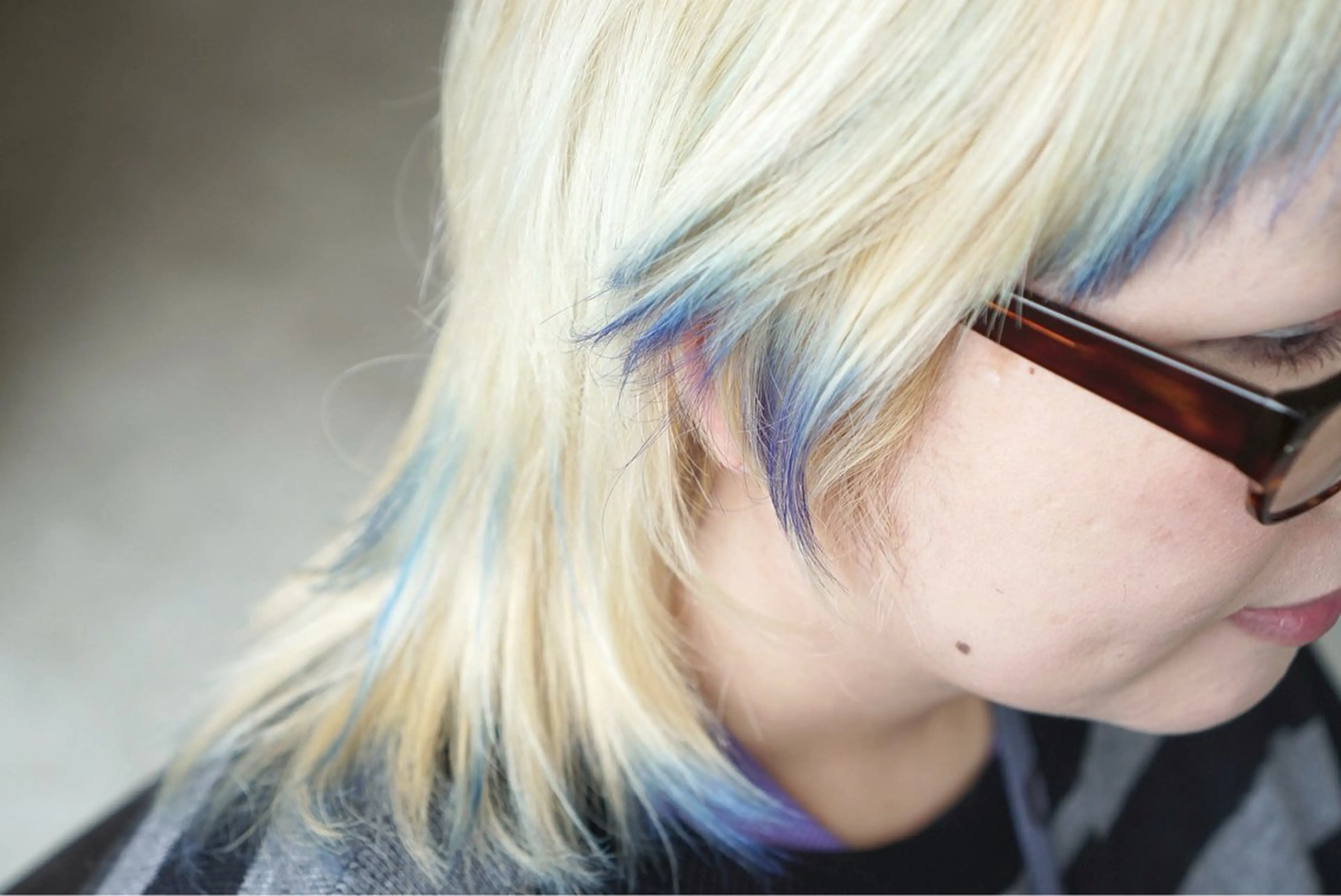 セミロング カラー 中島 剛のヘアスタイル