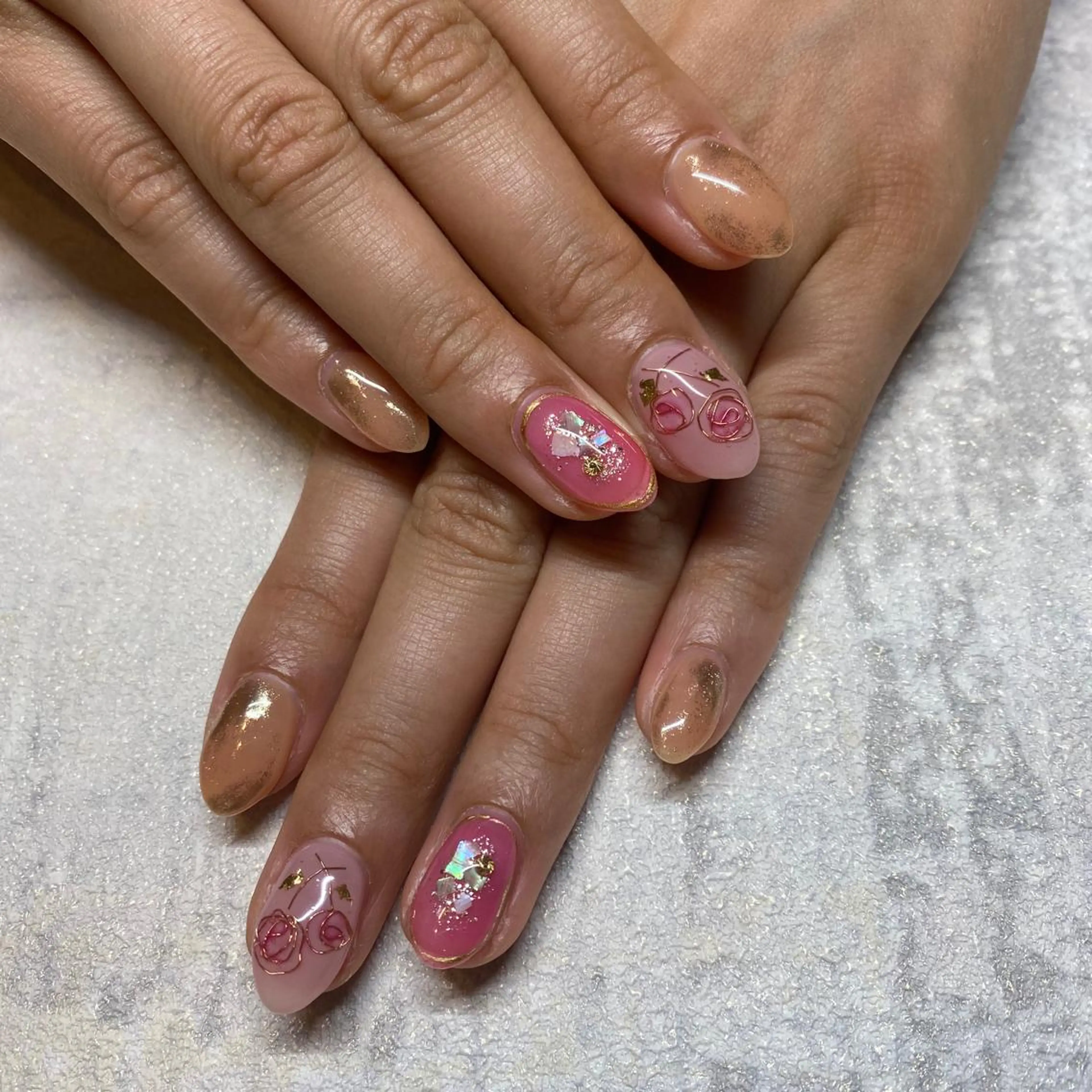 ネイル NORA nail UMEDA MAIのネイルデザイン