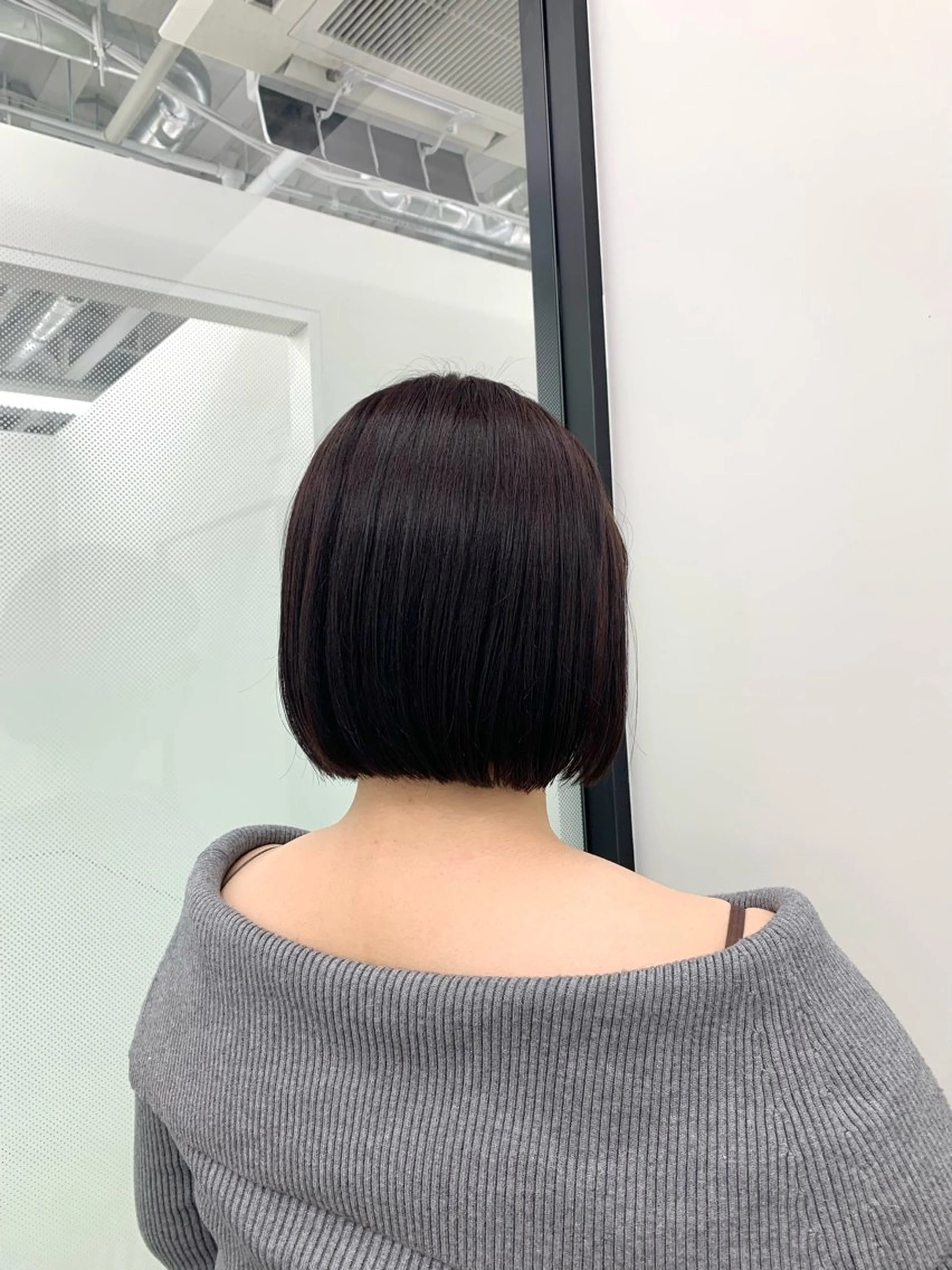 ショート カラー パープルカラー レッドカラー カット ヘアカラー ヘッドスパ 本格ヘッドスパ🌿 ×ヘア 佐藤のヘアスタイル