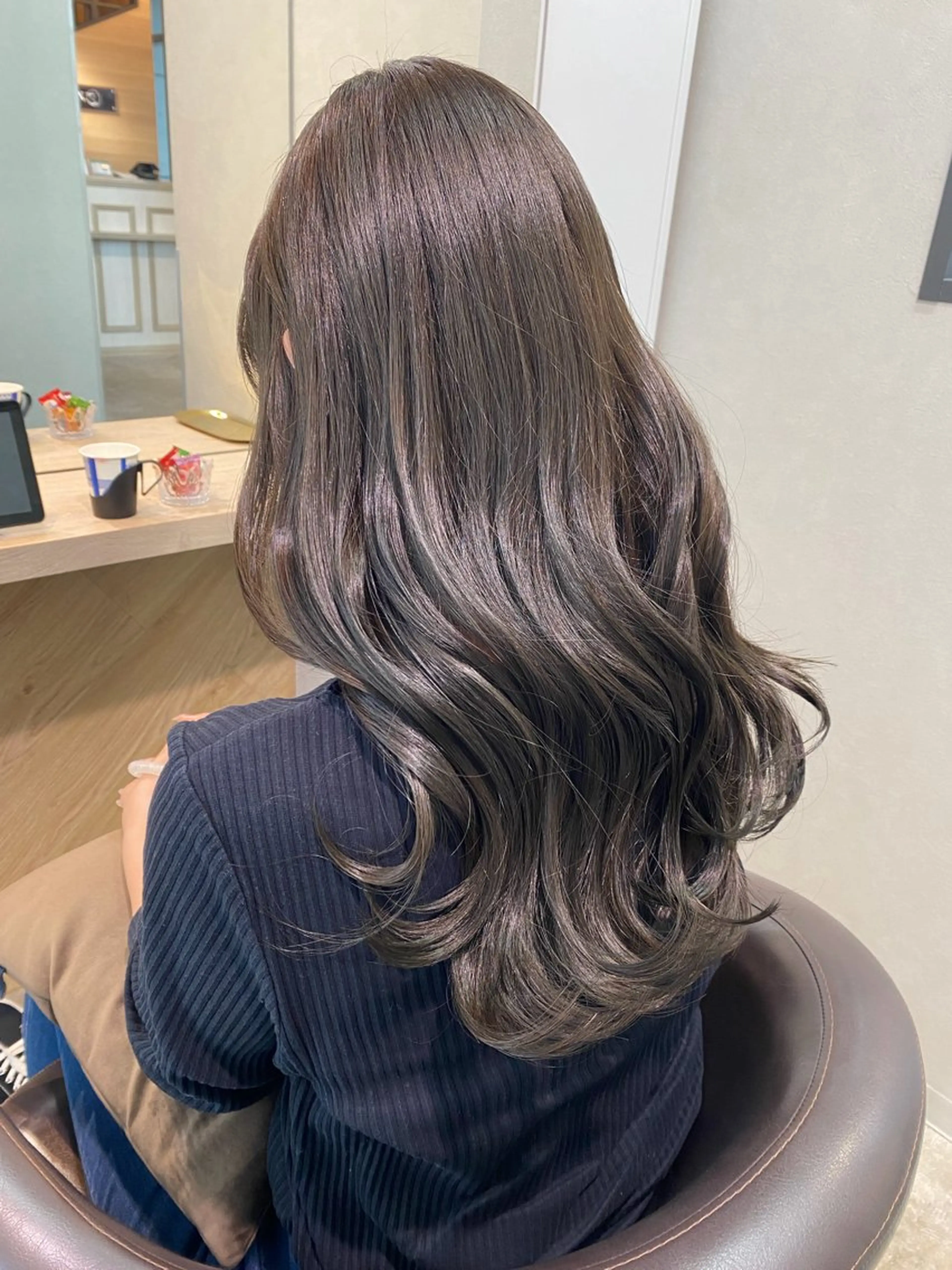 ロング カット ヘアカラー 髪質改善/艶カラー 🎀レイヤーカットのヘアスタイル