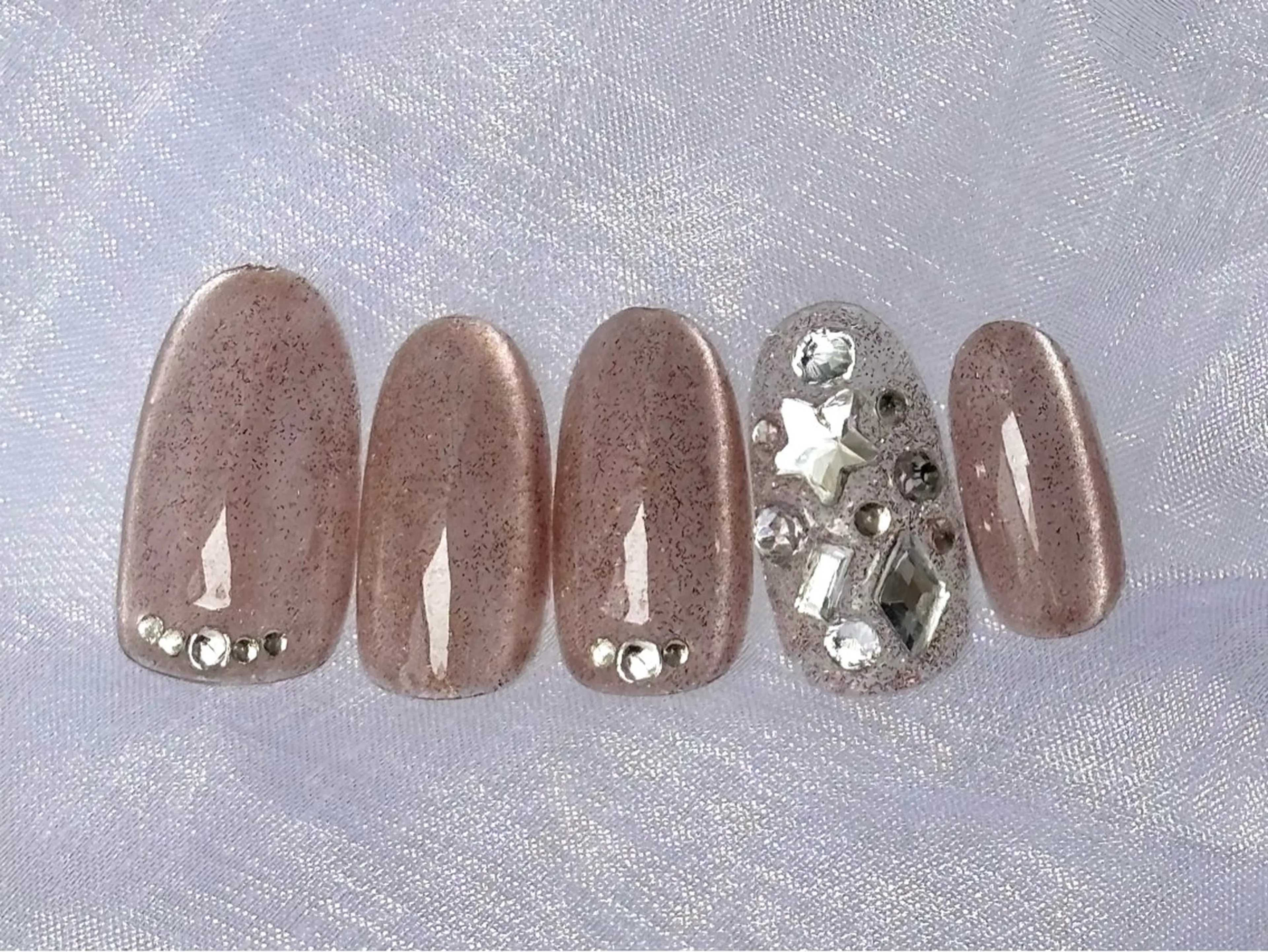 ネイル ハンドネイル トップネイリスト Ribbon立川店のネイルデザイン