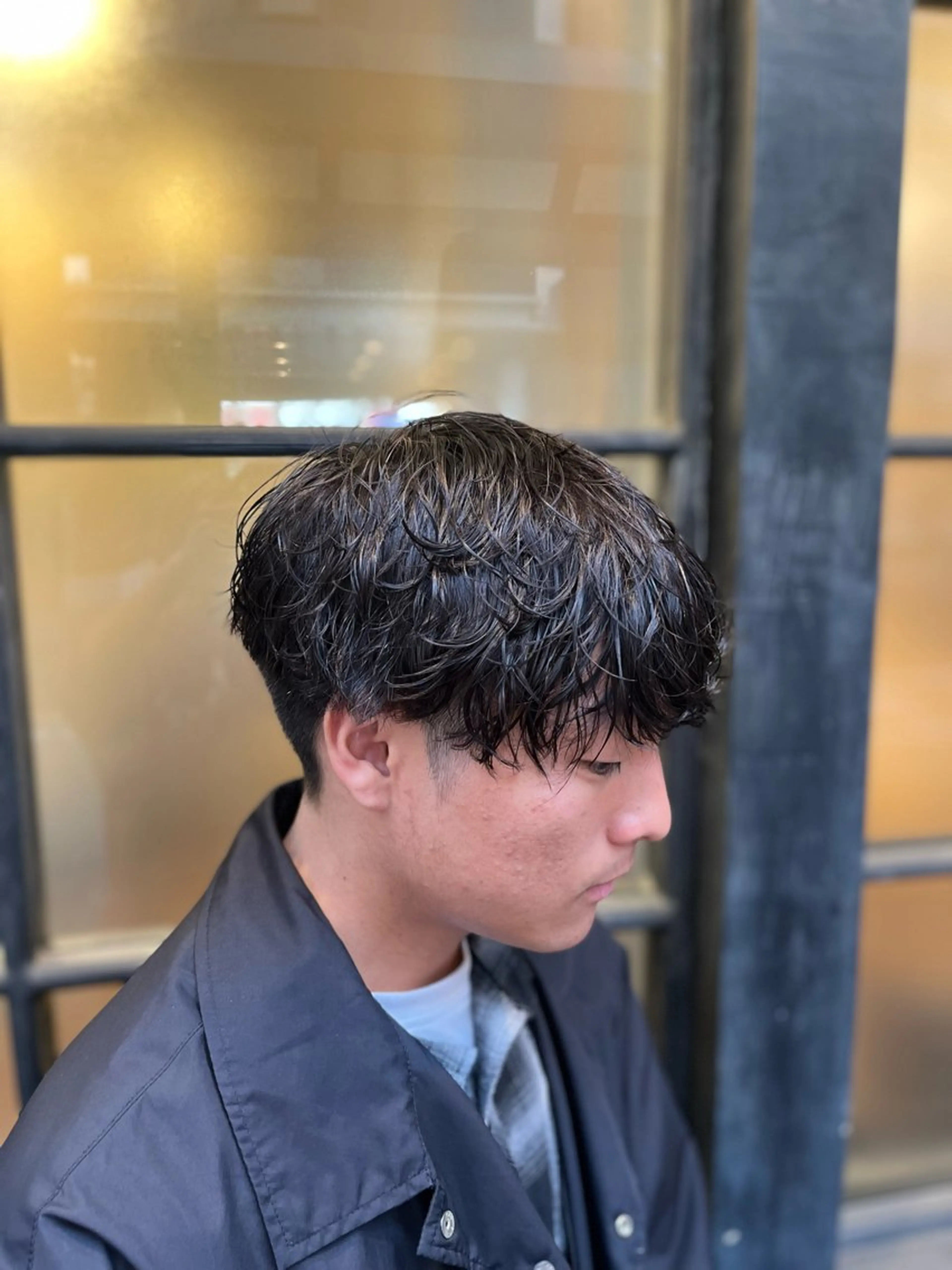 ショート パーマ 大城 統也のヘアスタイル