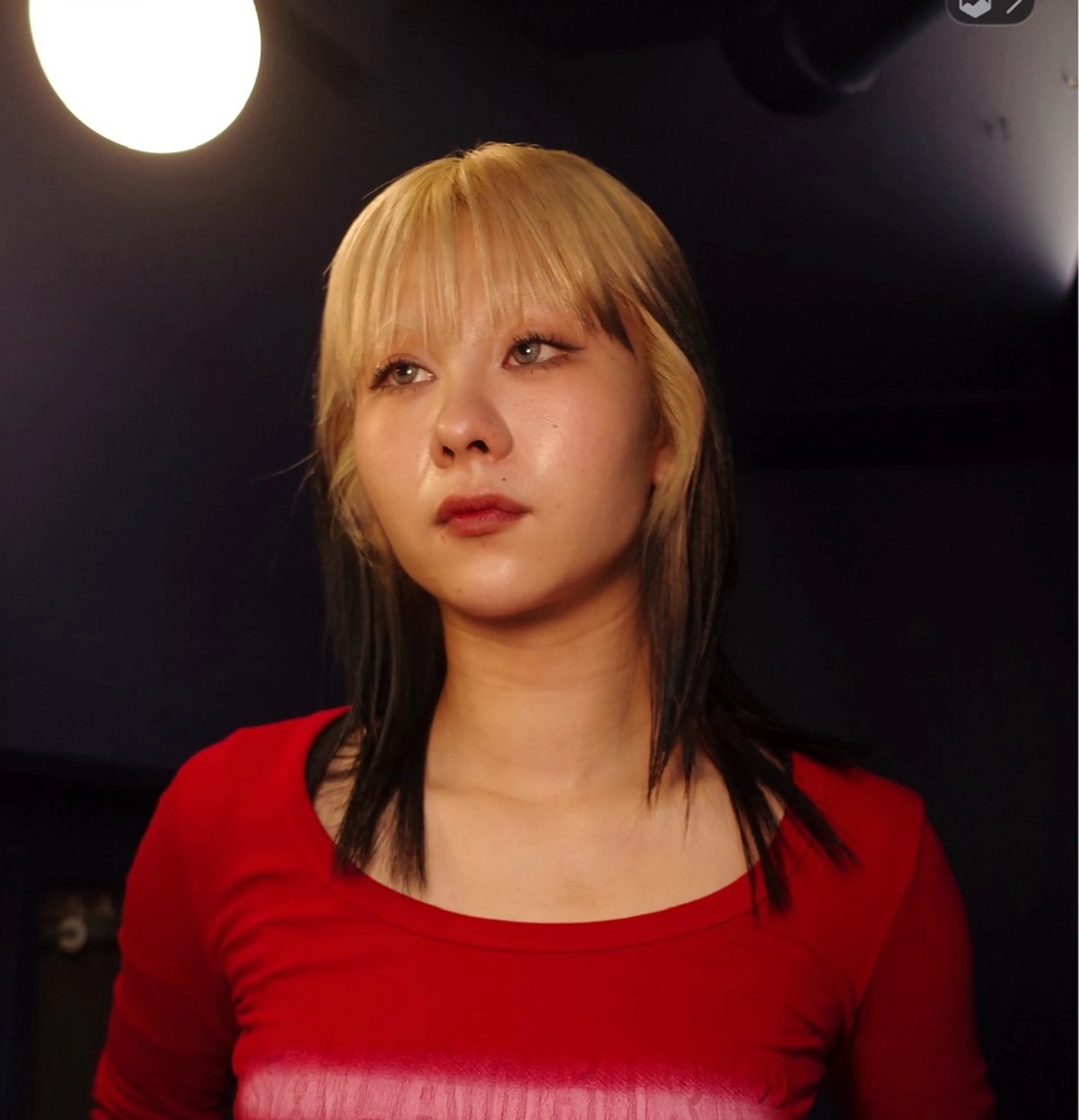 カラー ブリーチ ヘアカラー 立木 梨那のヘアスタイル