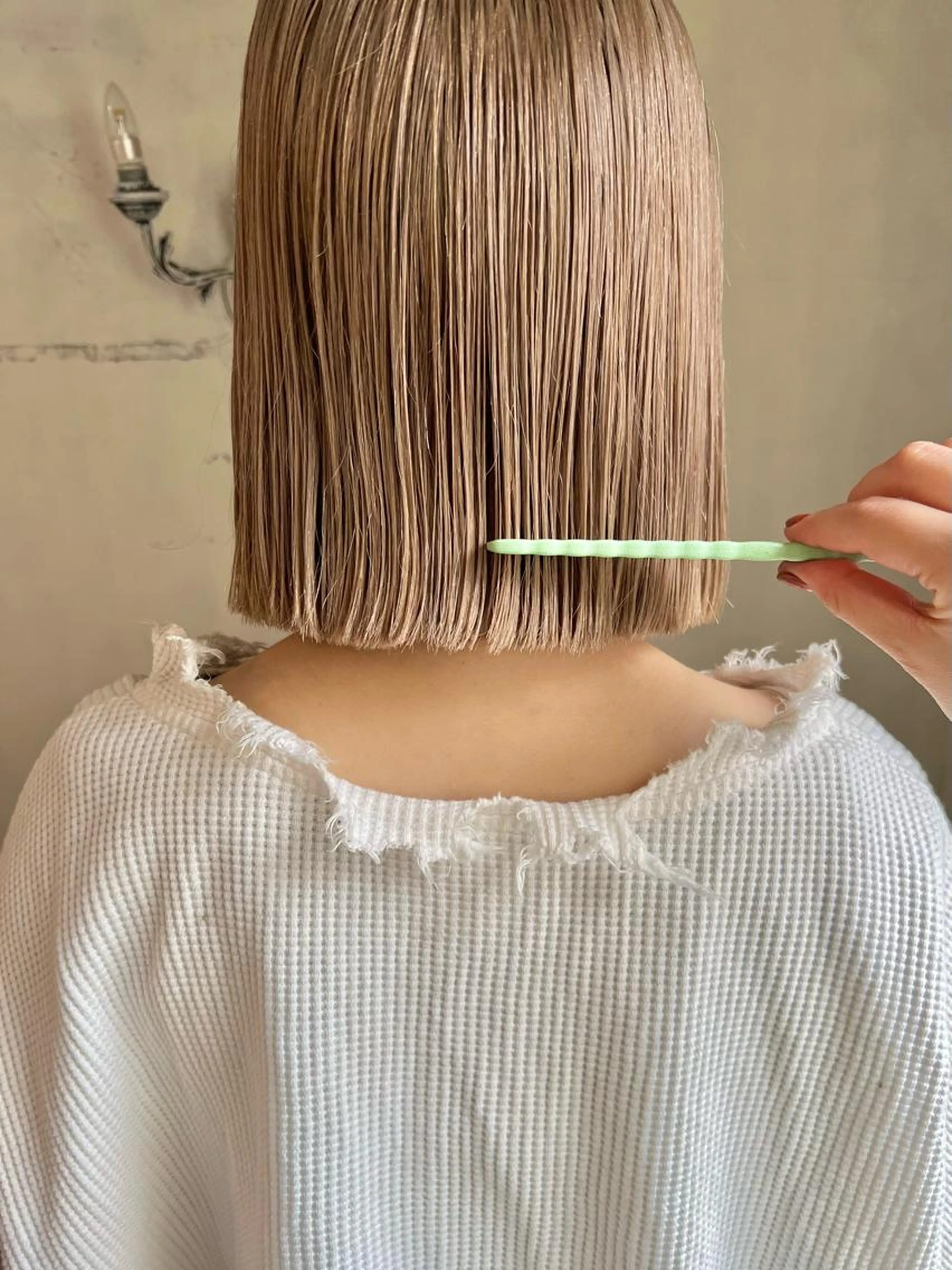 【4回目以降】ケアブリーチカラー ¥15400の写真