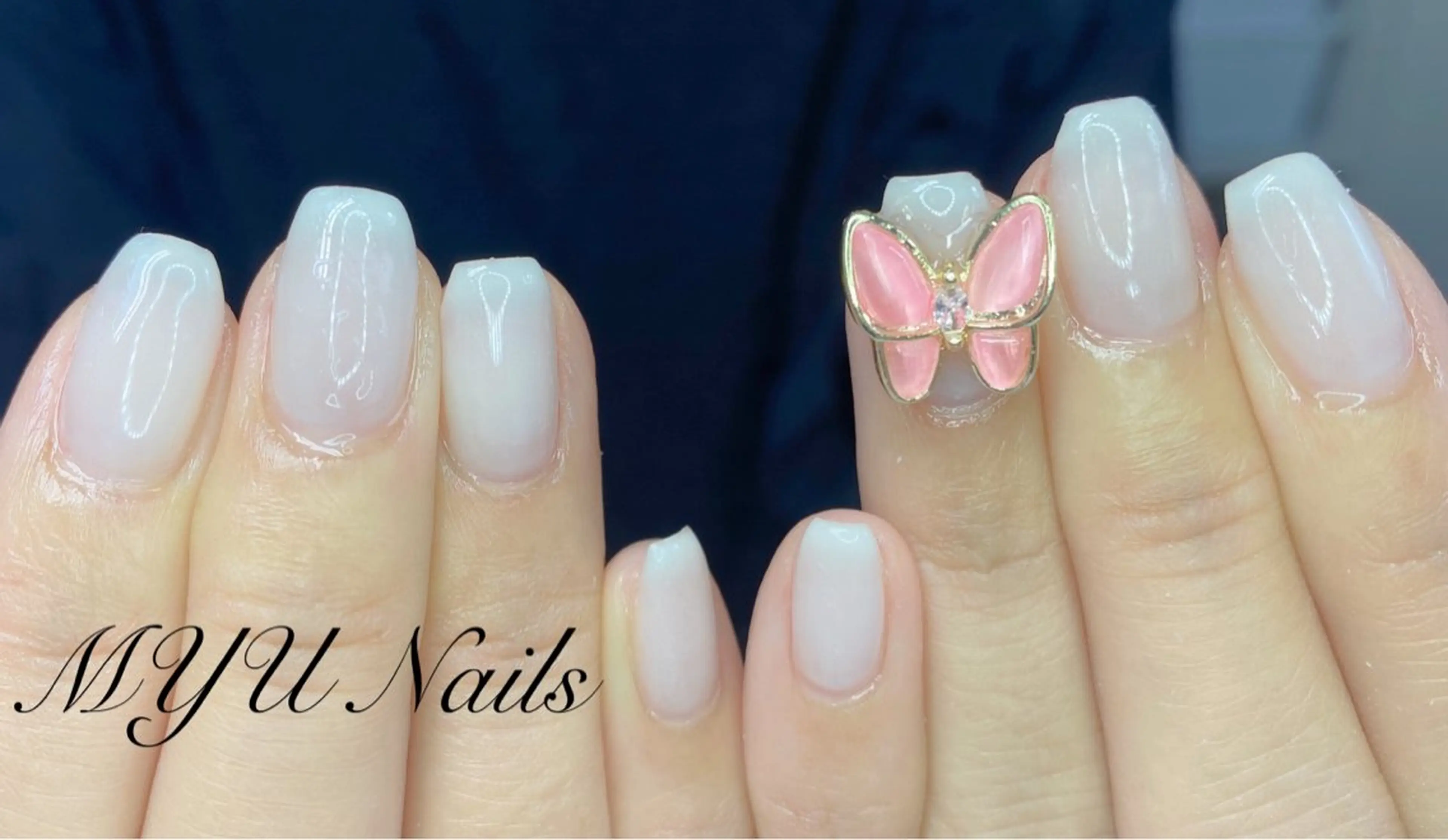 ネイル MYU Nails所属・ニュアンスネイル🌈 MYU Nailsのネイルデザイン