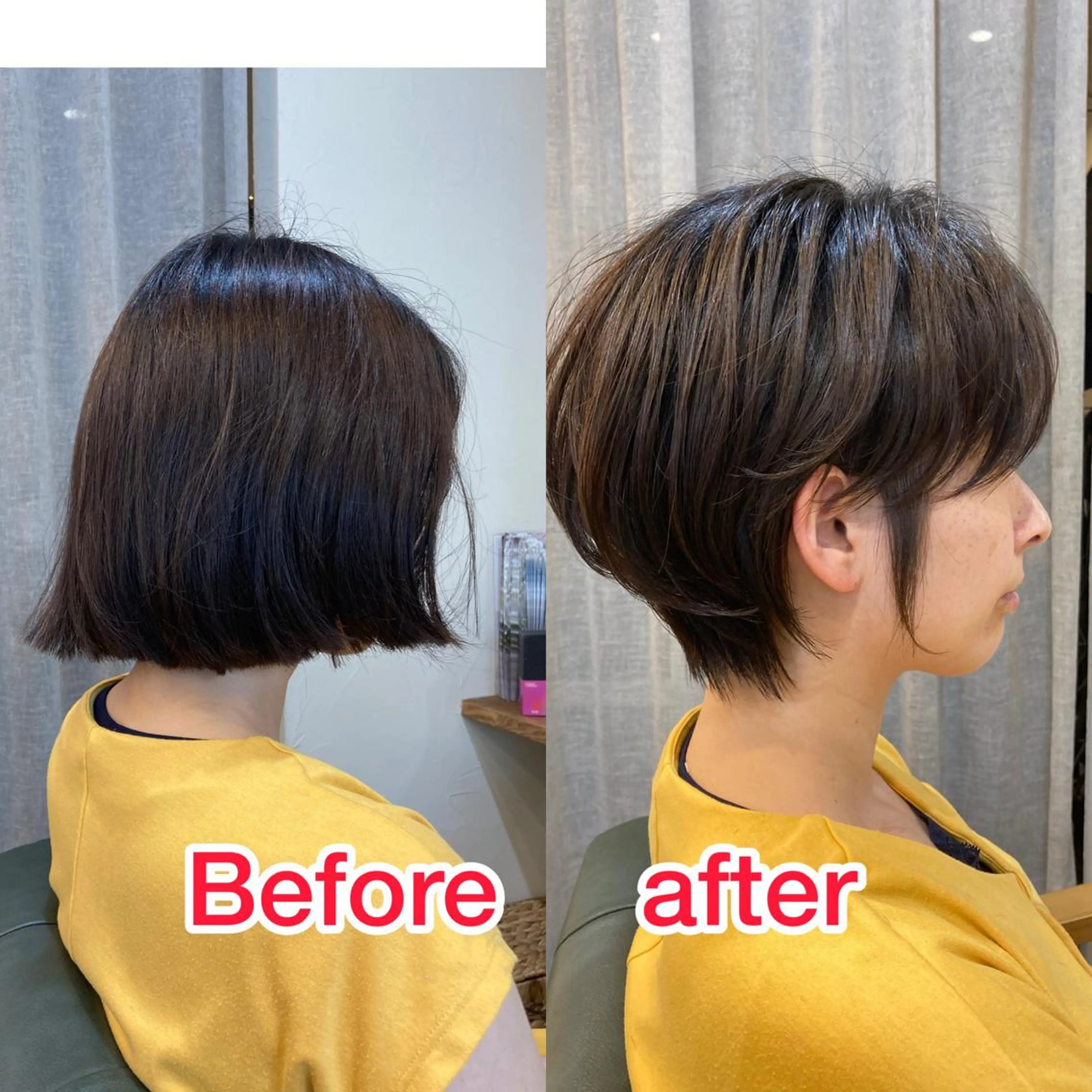 ショート 中江 翔のヘアスタイル