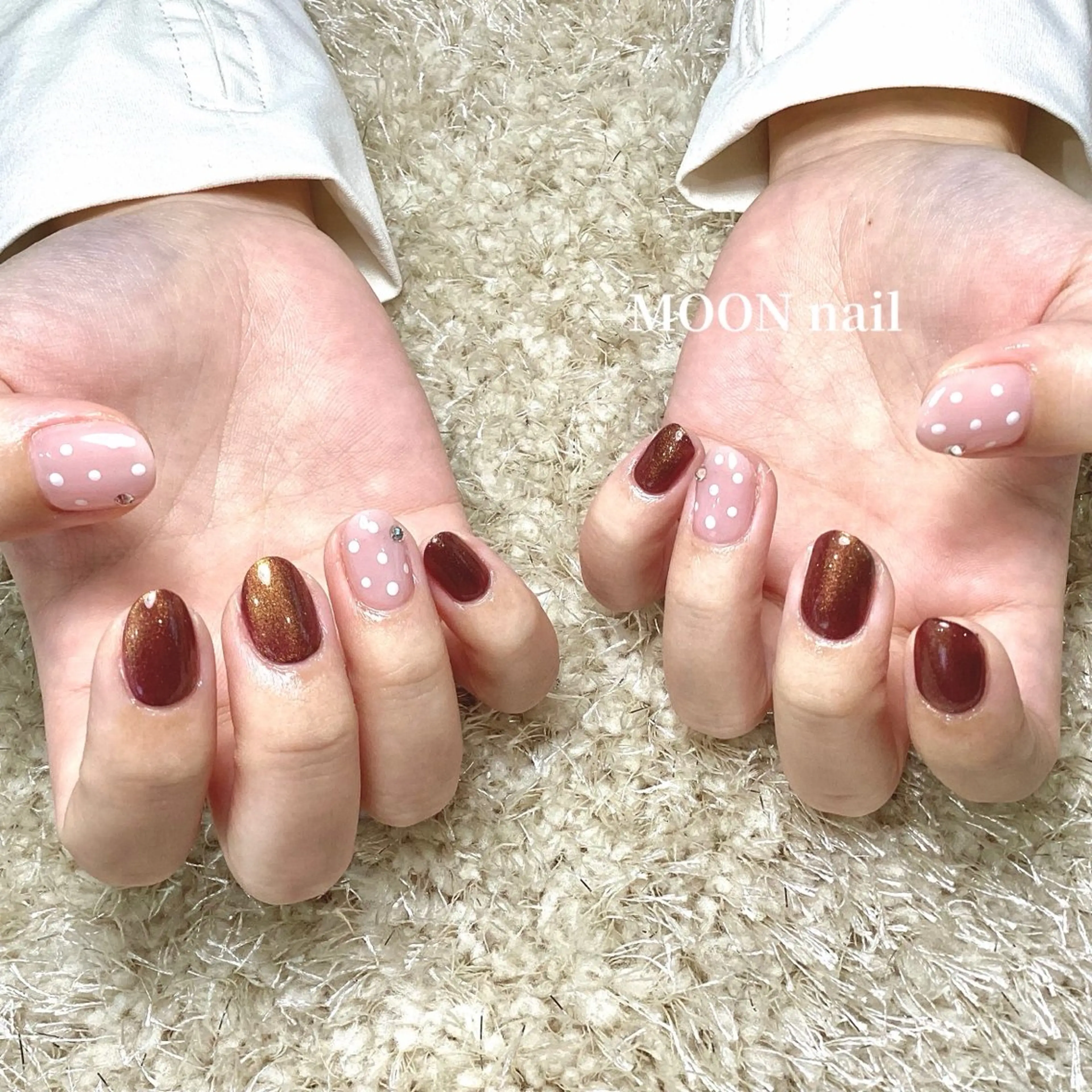 ネイル ハンドネイル 浦添 MOON  nailのネイルデザイン