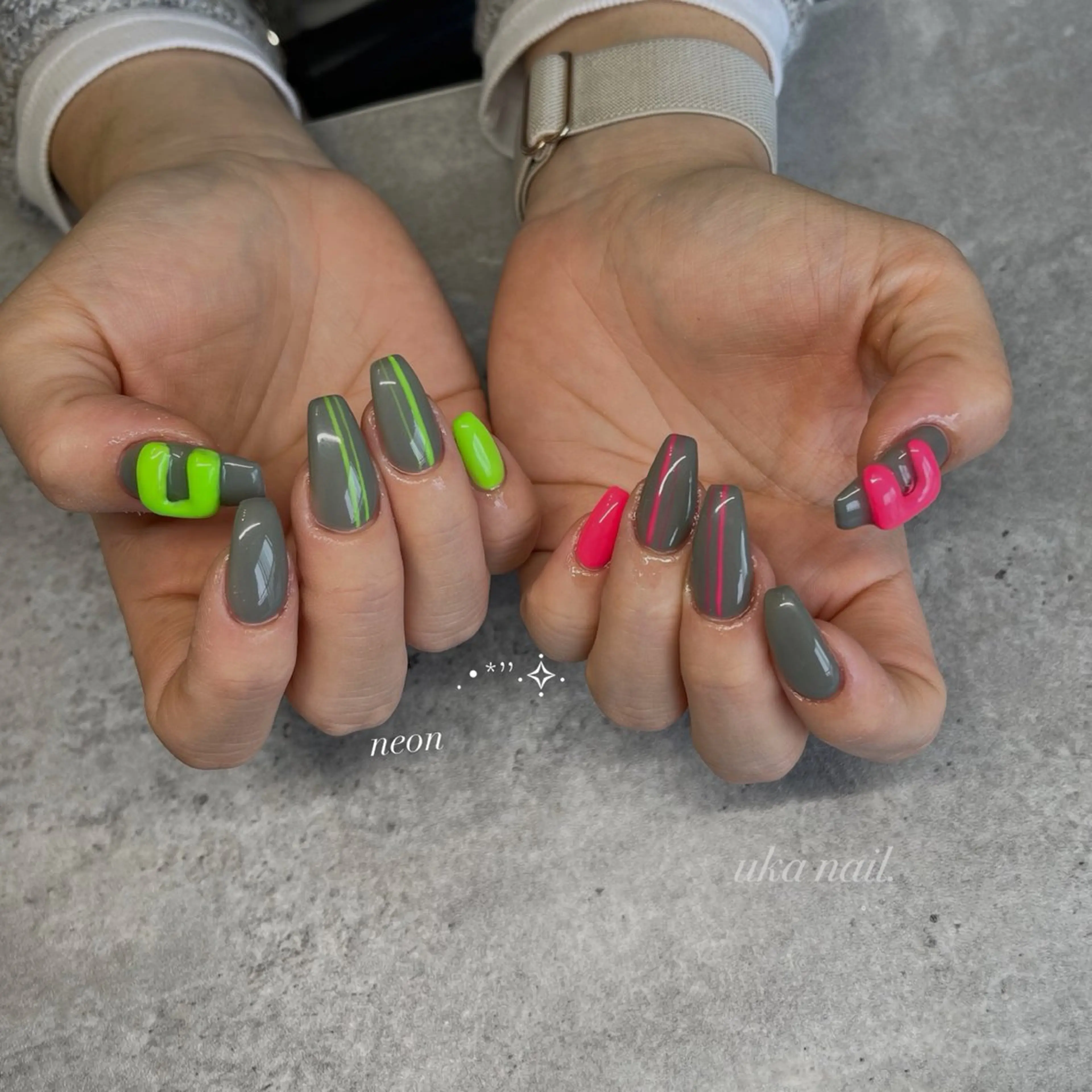 ネイル ハンドネイル uka nailのネイルデザイン