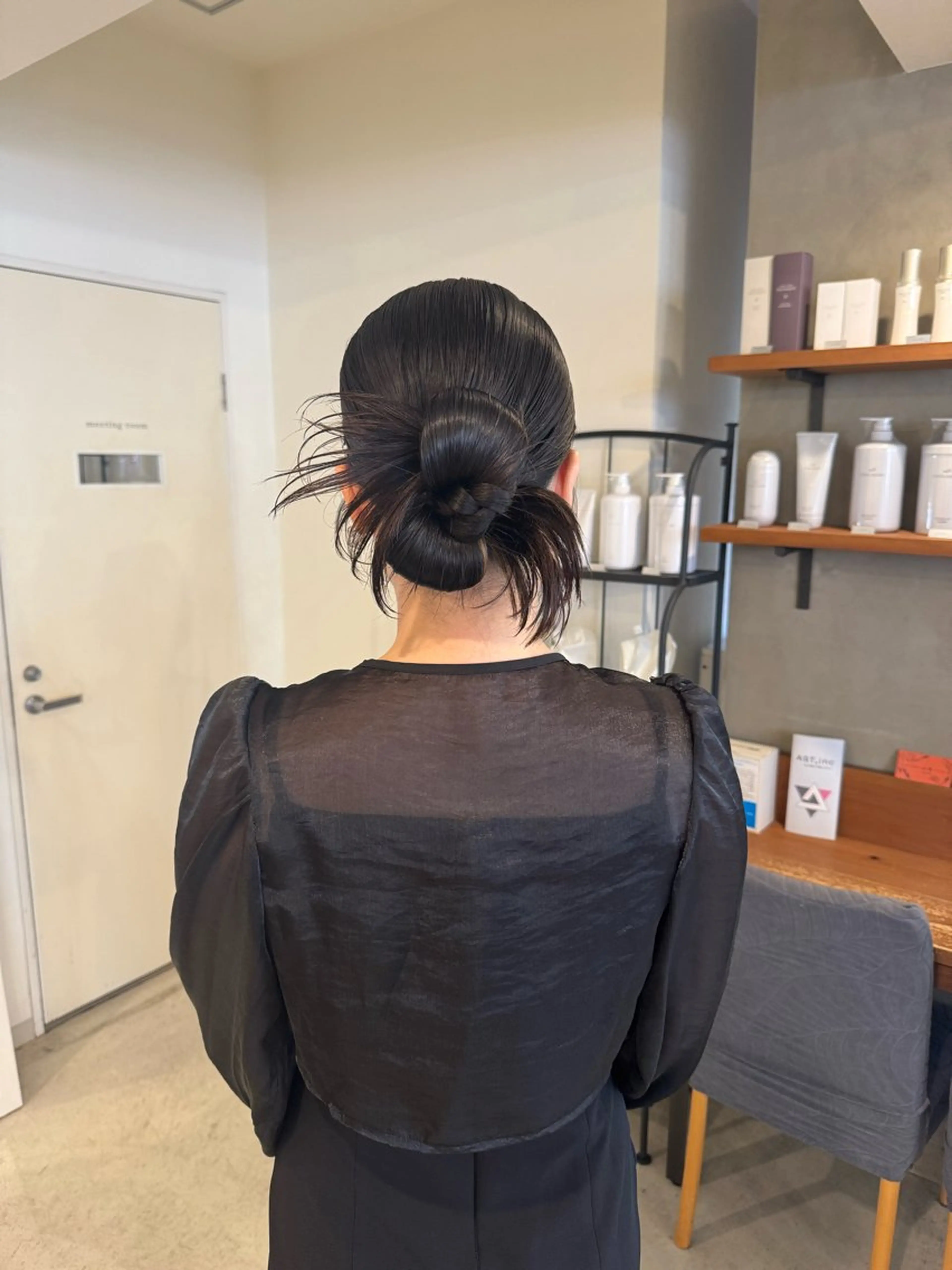 ヘアセット 野間 奈津子のヘアスタイル