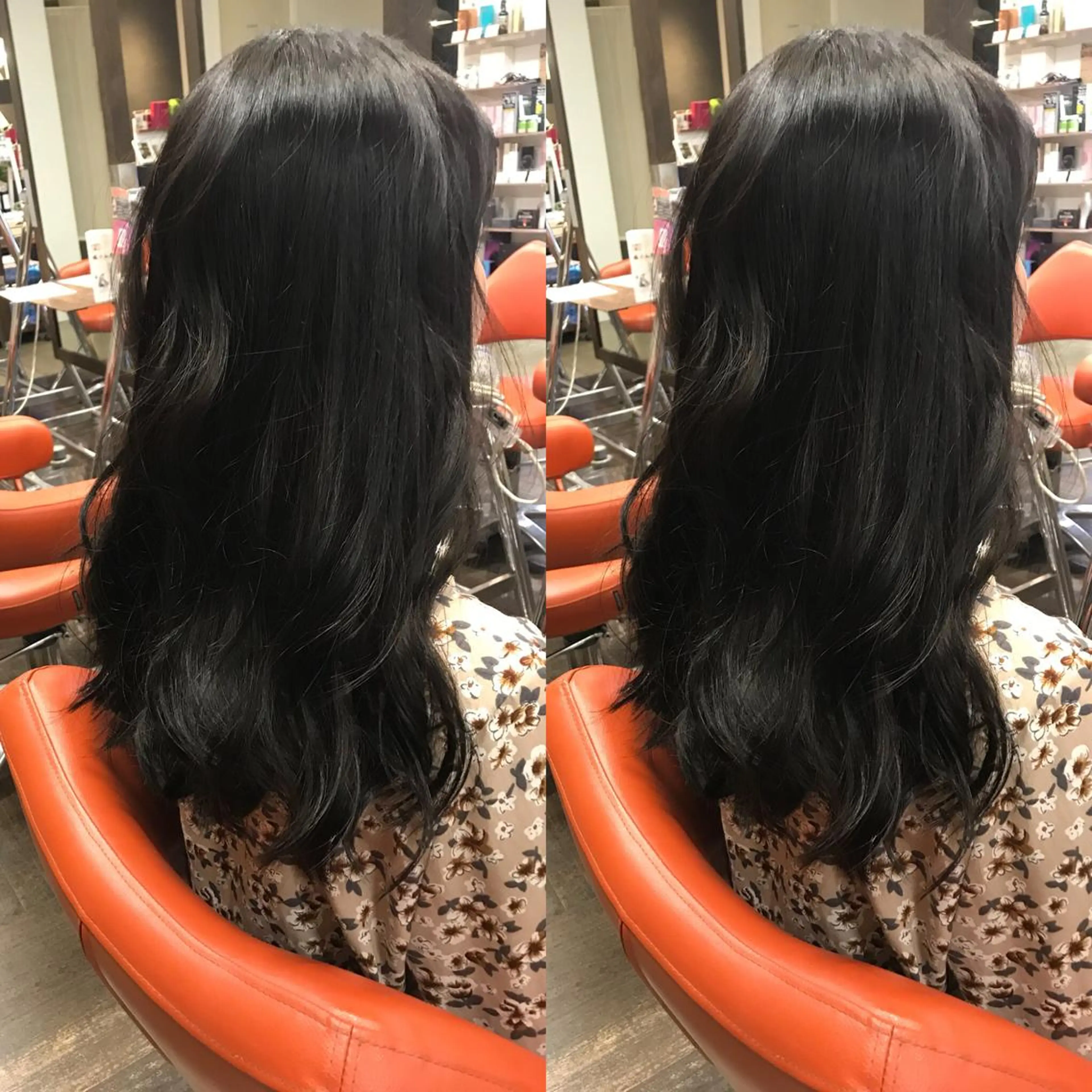 ロング カラー デザインカラー ハイライトカラー ハイライト ヘアカラー トリートメント デザインカラー🌈 高木リョウのヘアスタイル