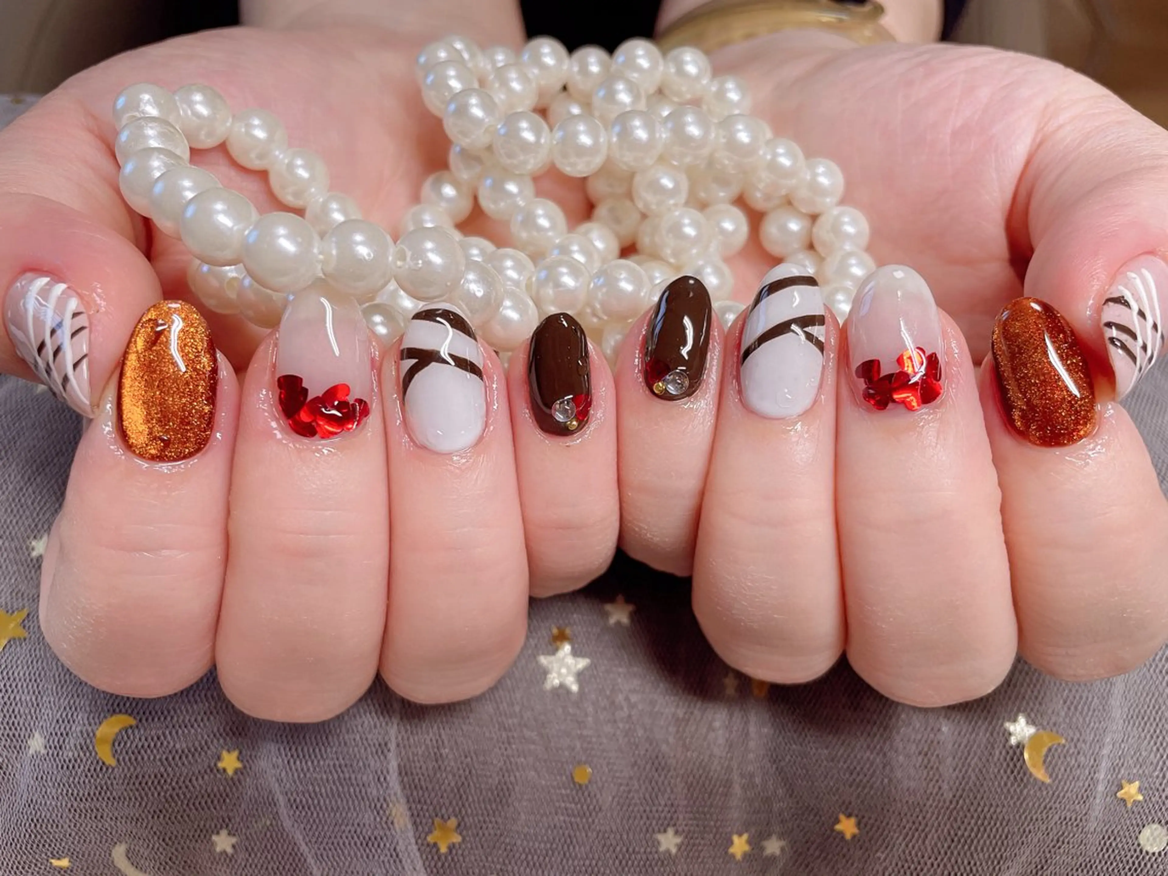 ネイル ハンドネイル ハンドケア 小岩 Saraのネイルデザイン