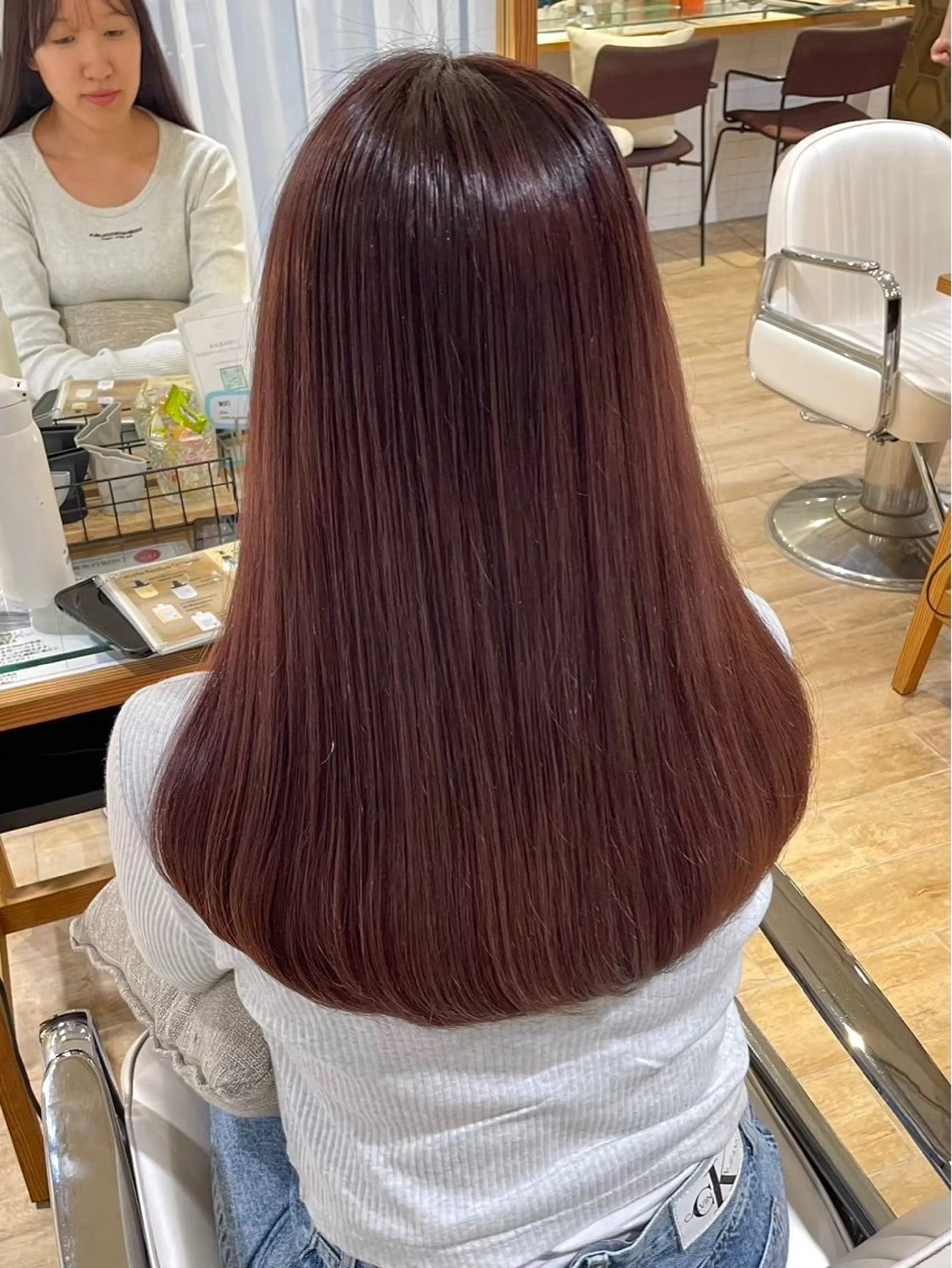 ロング カラー ハイトーン/カラー/ ヘアセット/松田健佑のヘアスタイル