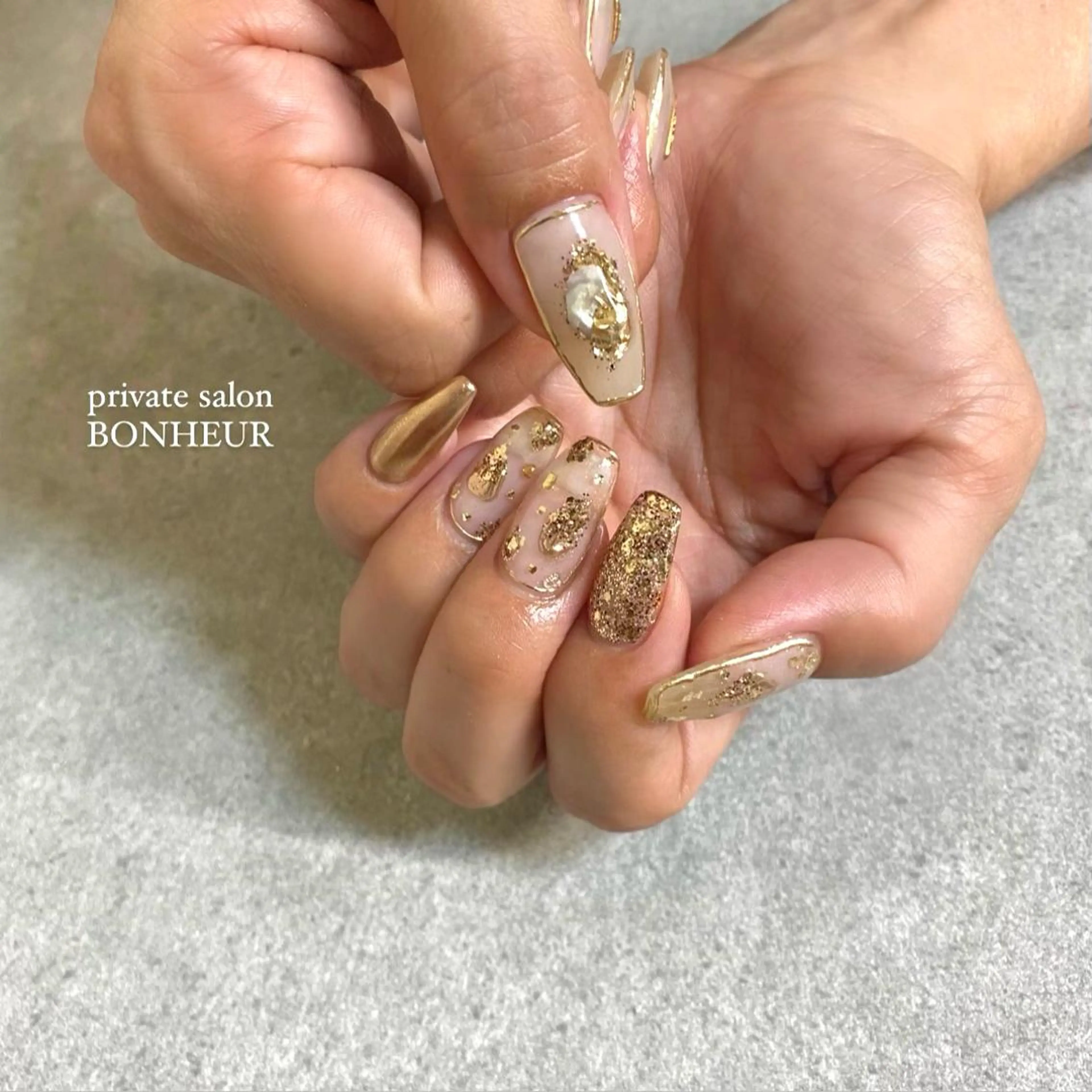 ネイル BONHEUR Annaのネイルデザイン