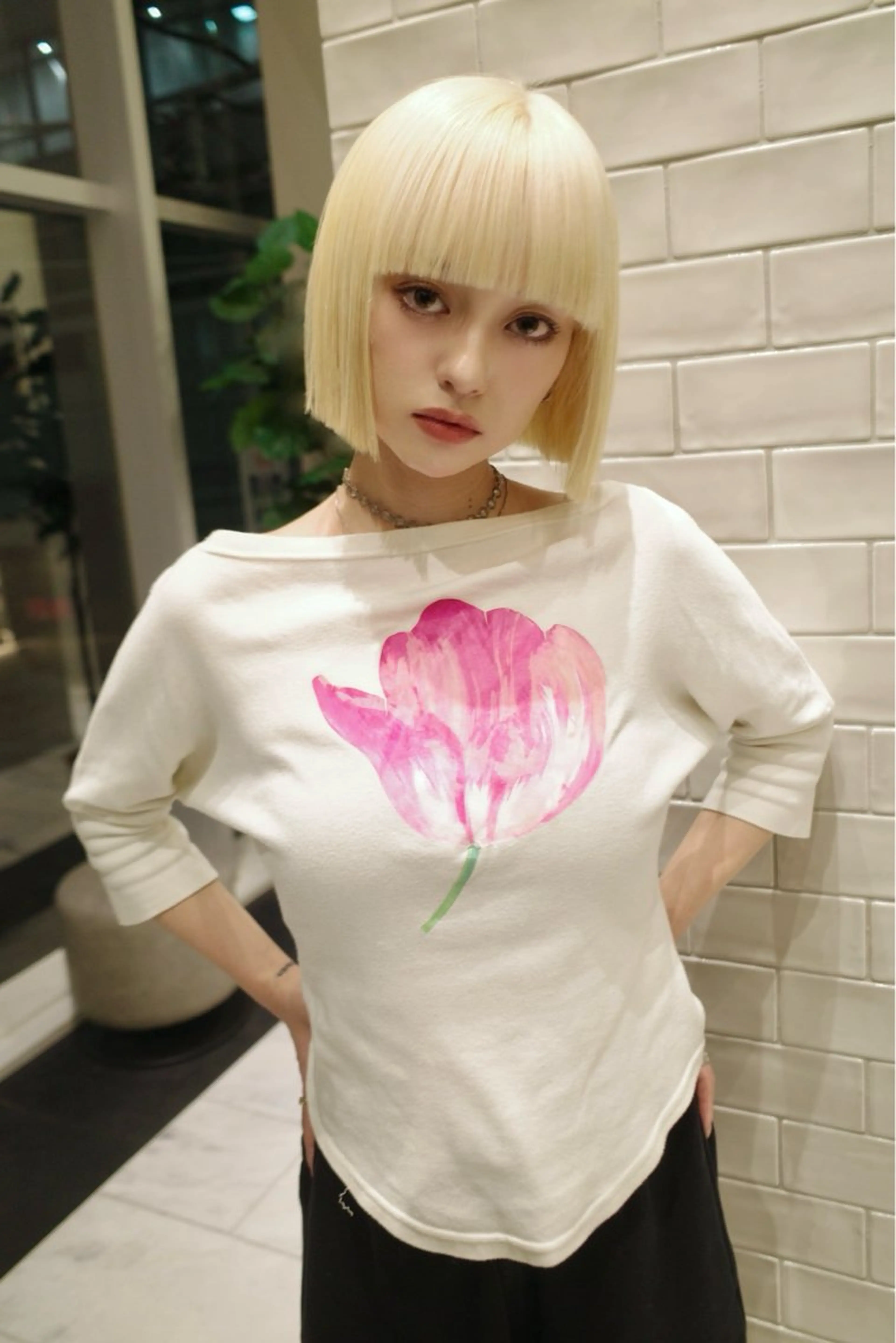 ショート カラー カット ヘアカラー トリートメント ブリーチ🪡 ボブ🧶レイヤーのヘアスタイル