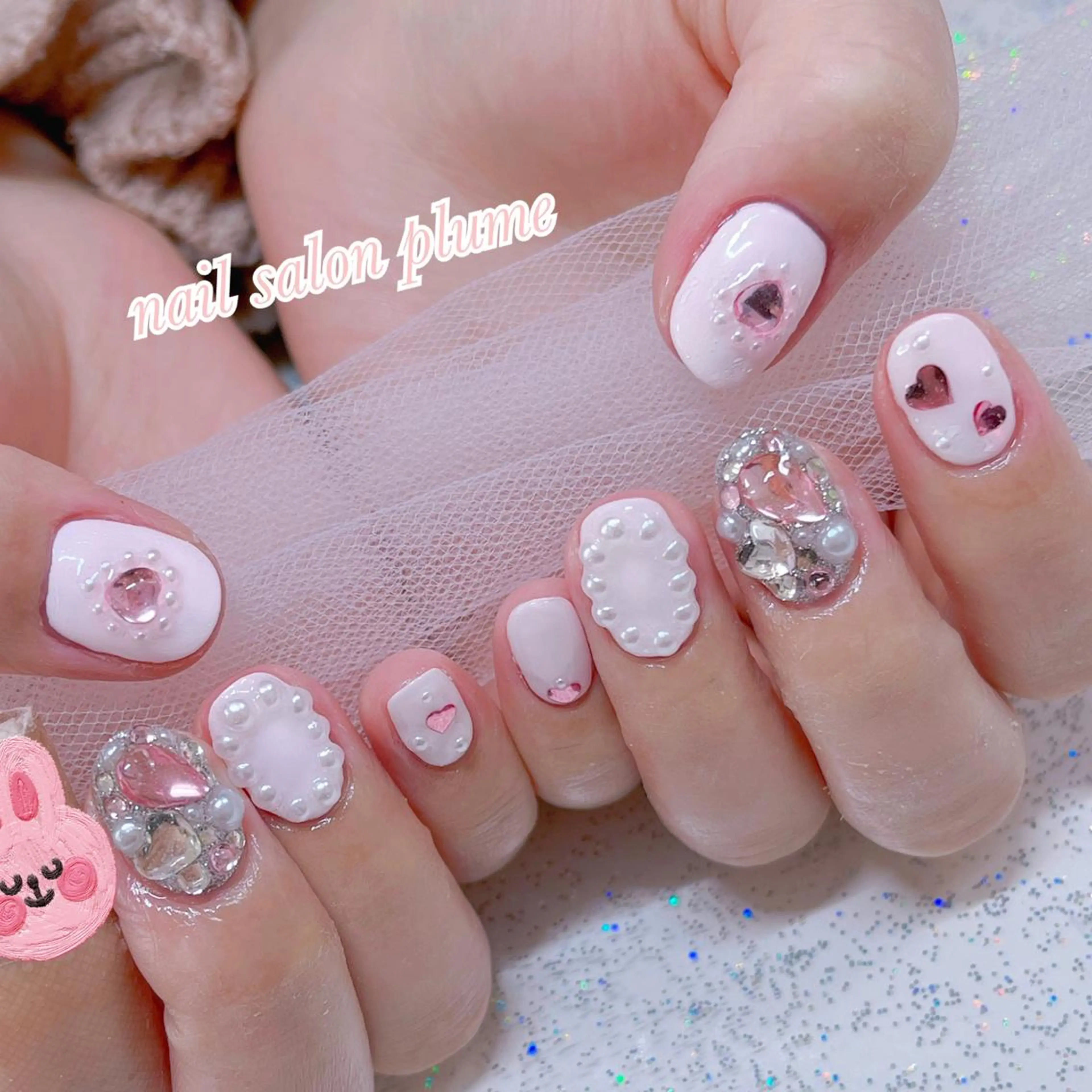 ネイル ハンドネイル plume nail ☆韓国ネイルのネイルデザイン