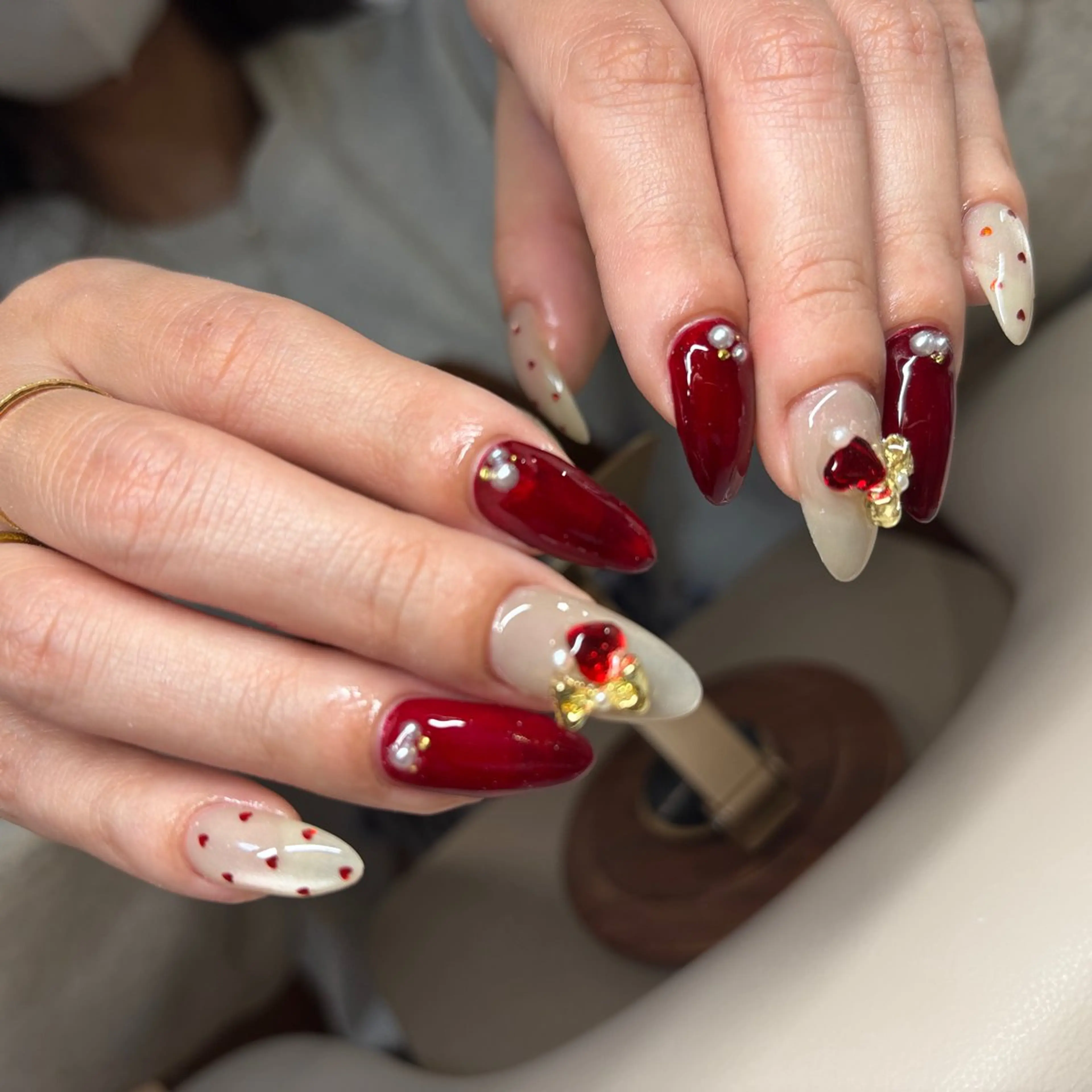 ネイル ハンドネイル 33 nail salon 徳山里美のネイルデザイン