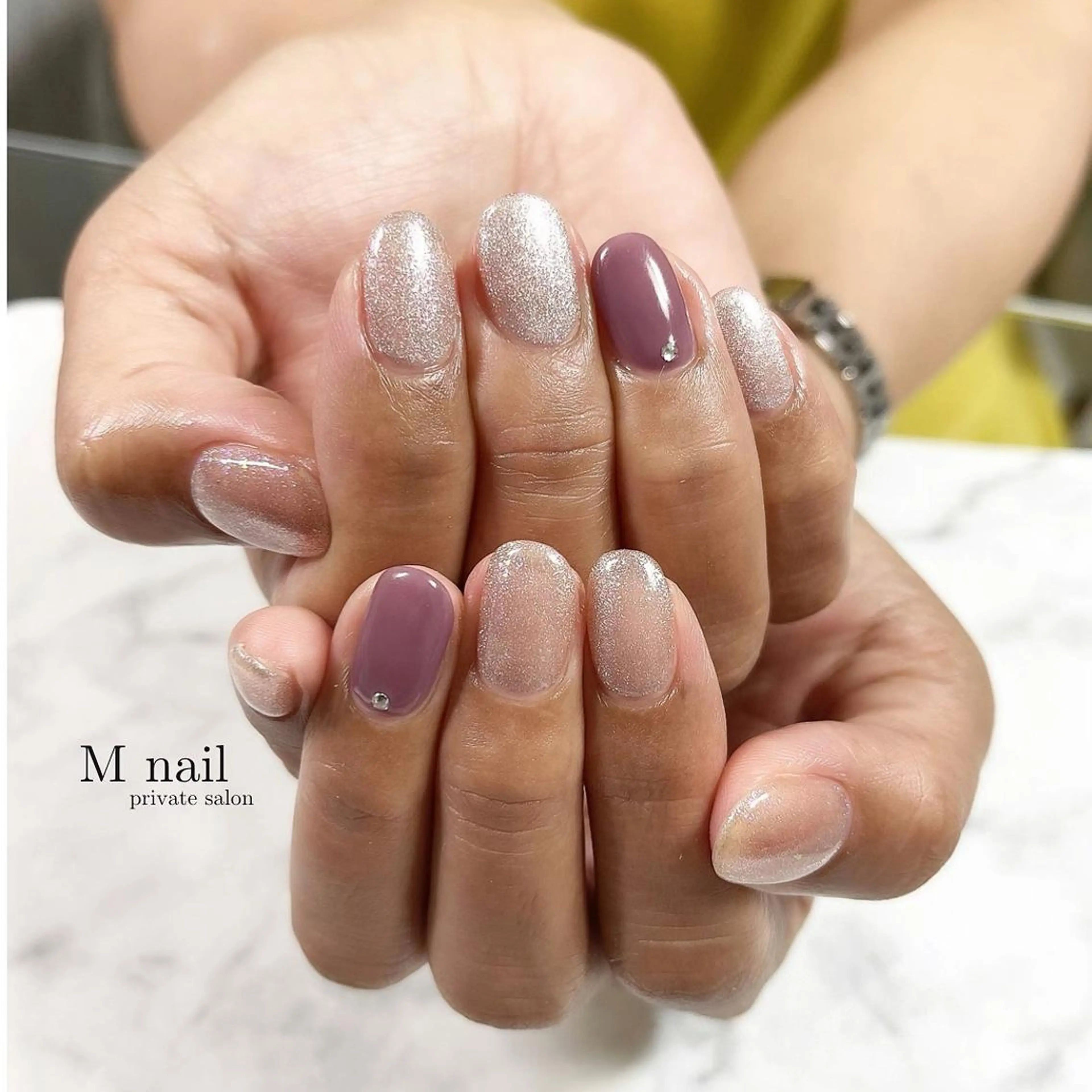 ネイル マグネットネイル ハンドネイル M　nail所属・M nailのネイルデザイン