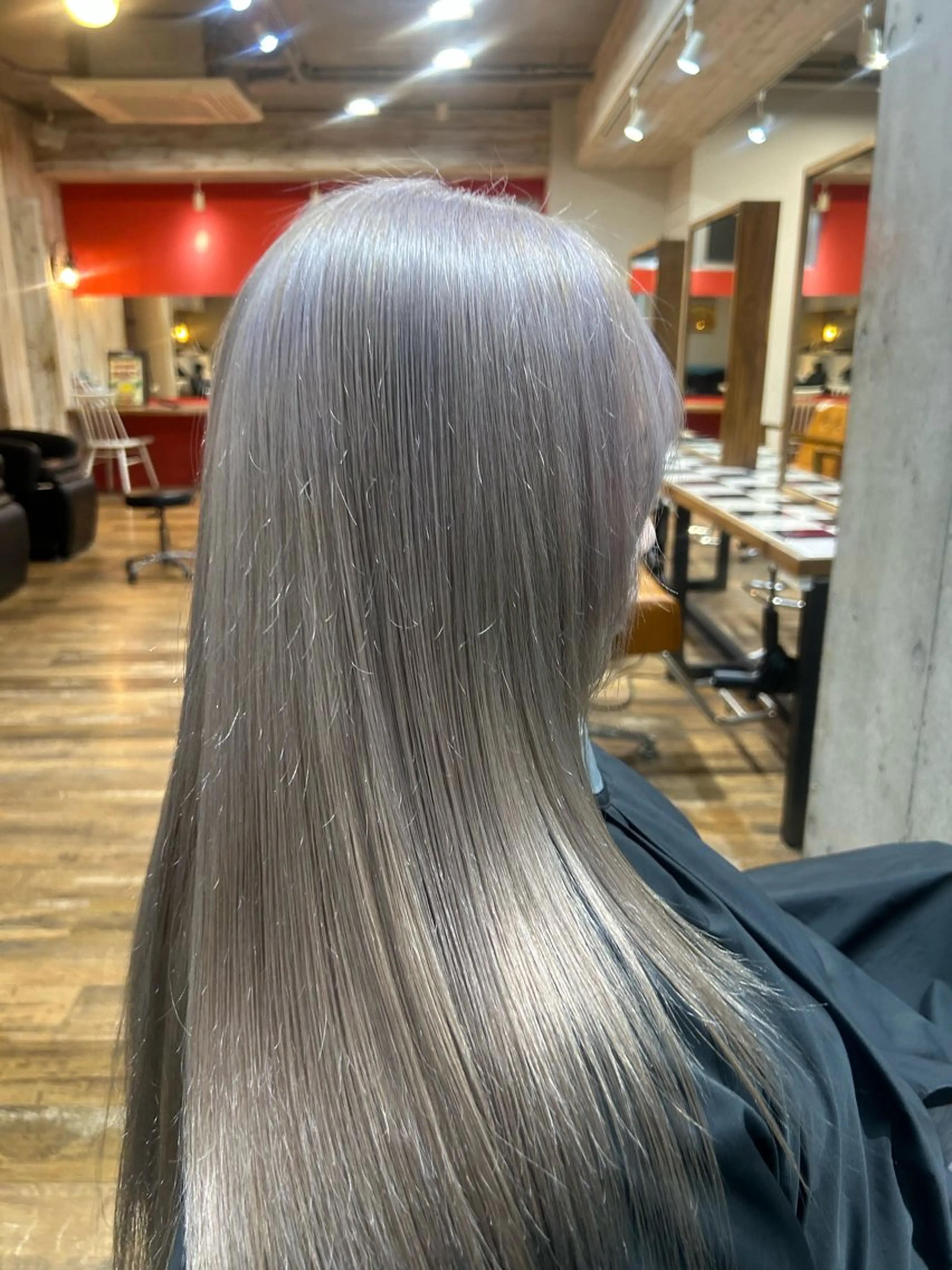 ロング カラー ヘアカラー トリートメント 💖カラー/ブリーチ 💖あつやのヘアスタイル