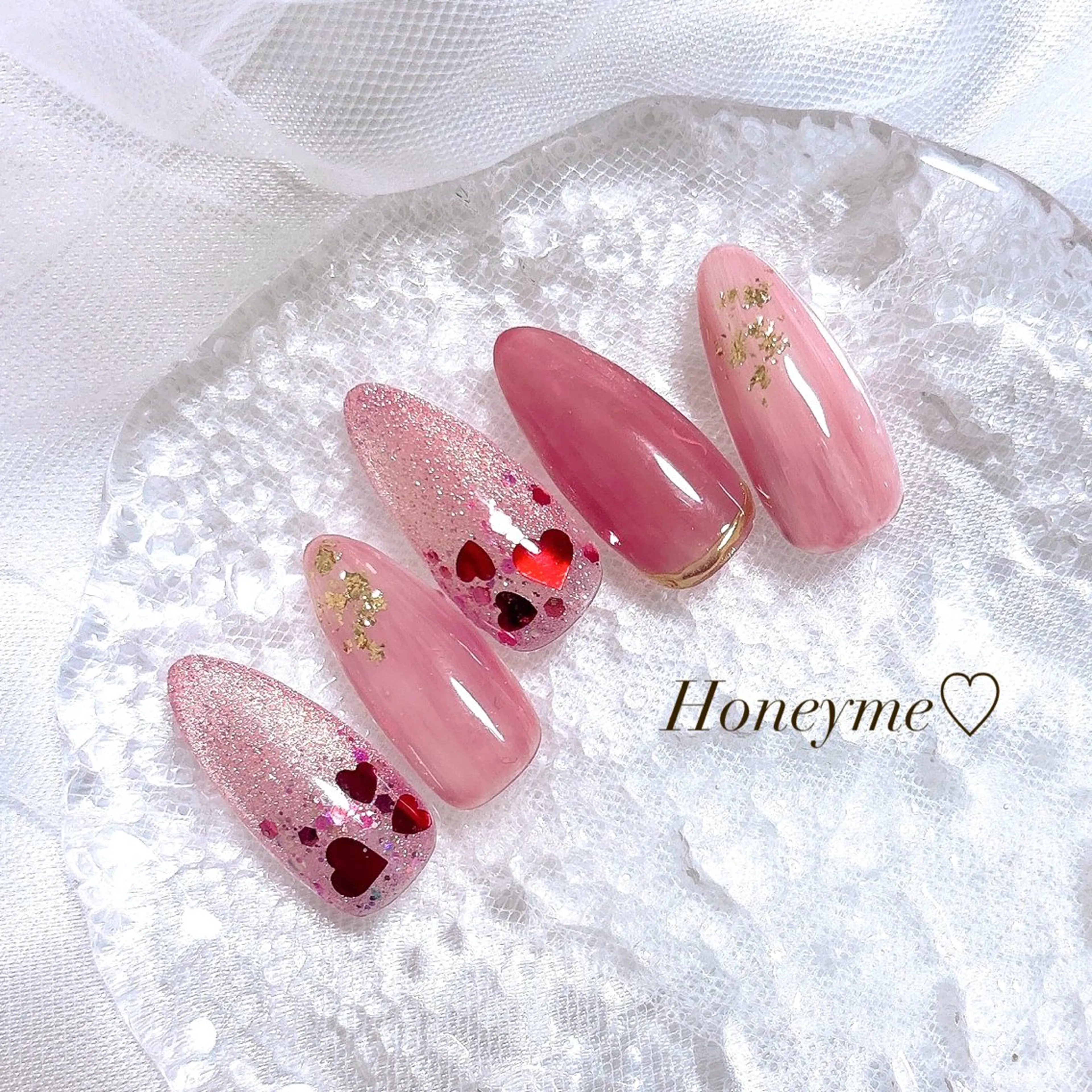 ネイル nailsalon Honeyme所属・Honey me ❁⃘*.゚のネイルデザイン