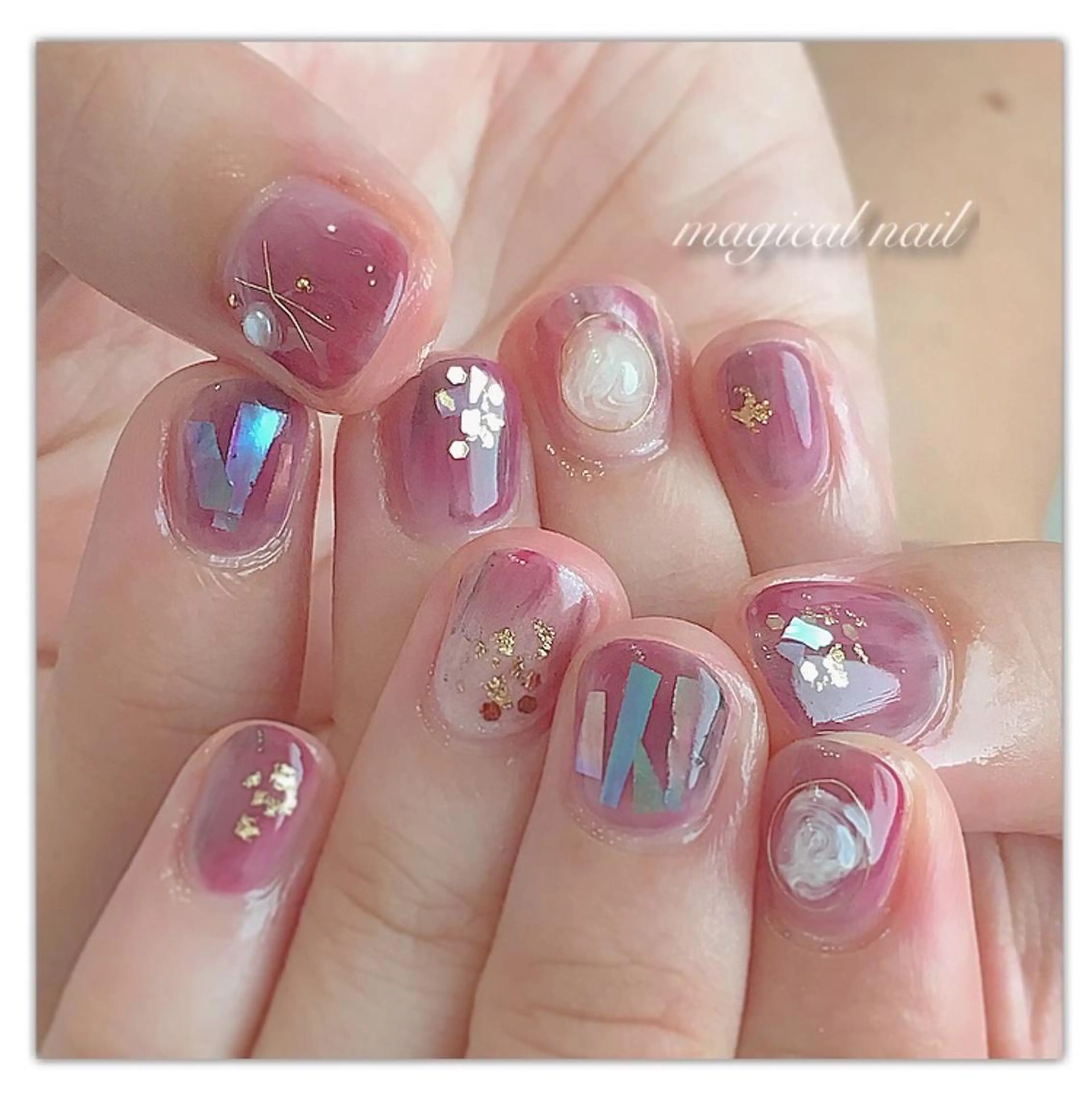 ネイル ハンドネイル magical nailのネイルデザイン