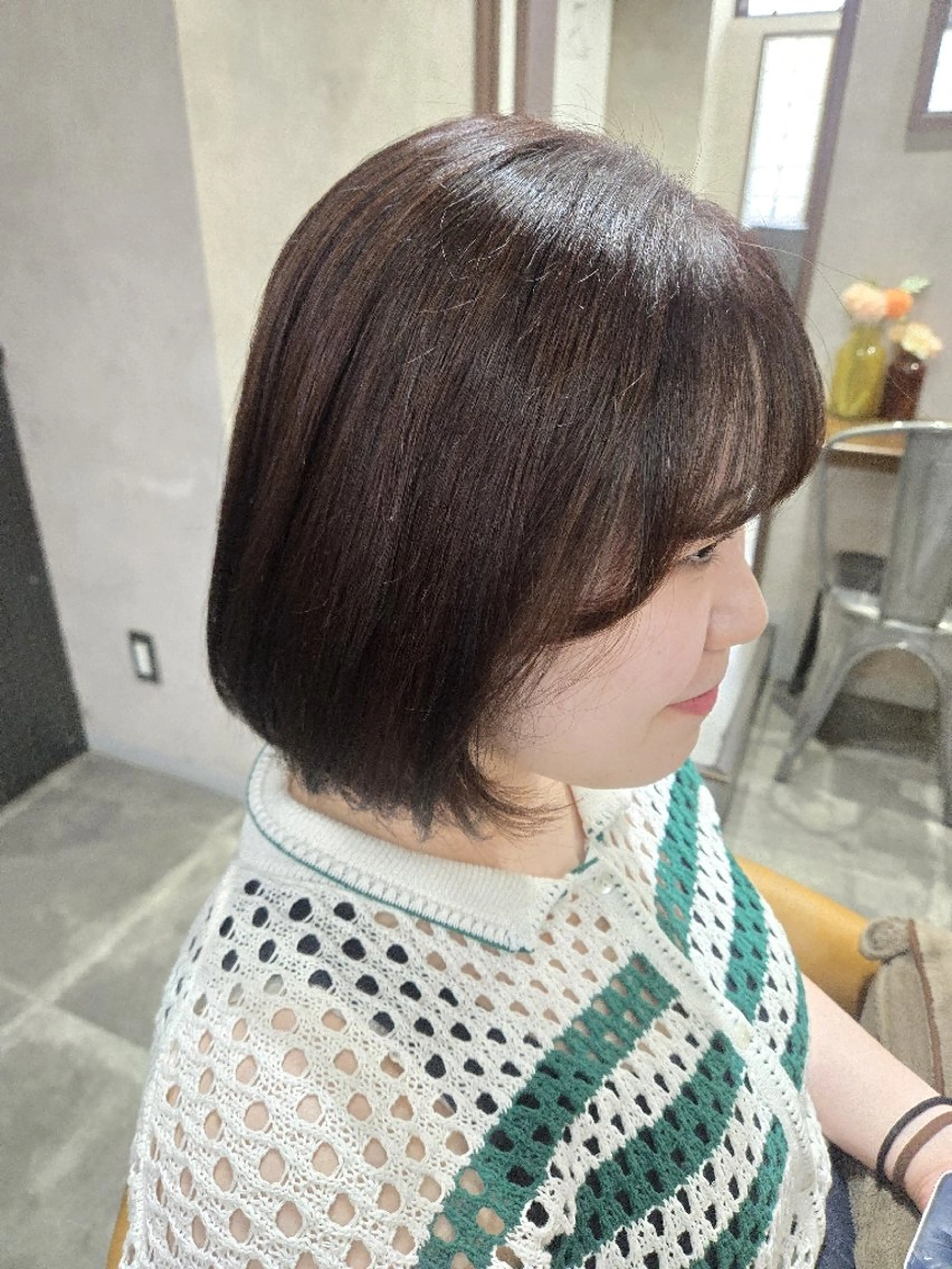 カラー ピンクカラー enx 渡邊 愛結🎀のヘアスタイル