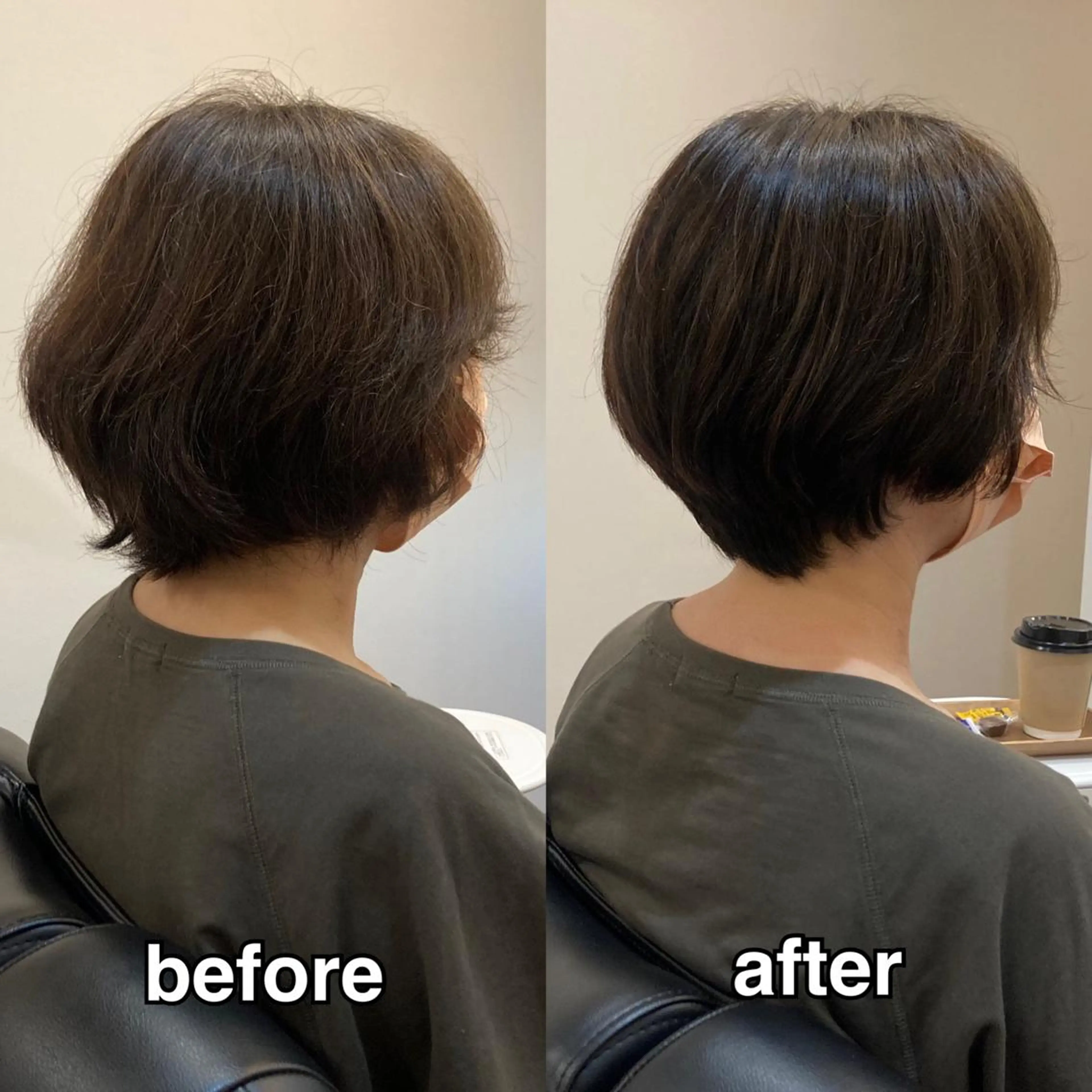 ショート 濱本 浩安のヘアスタイル