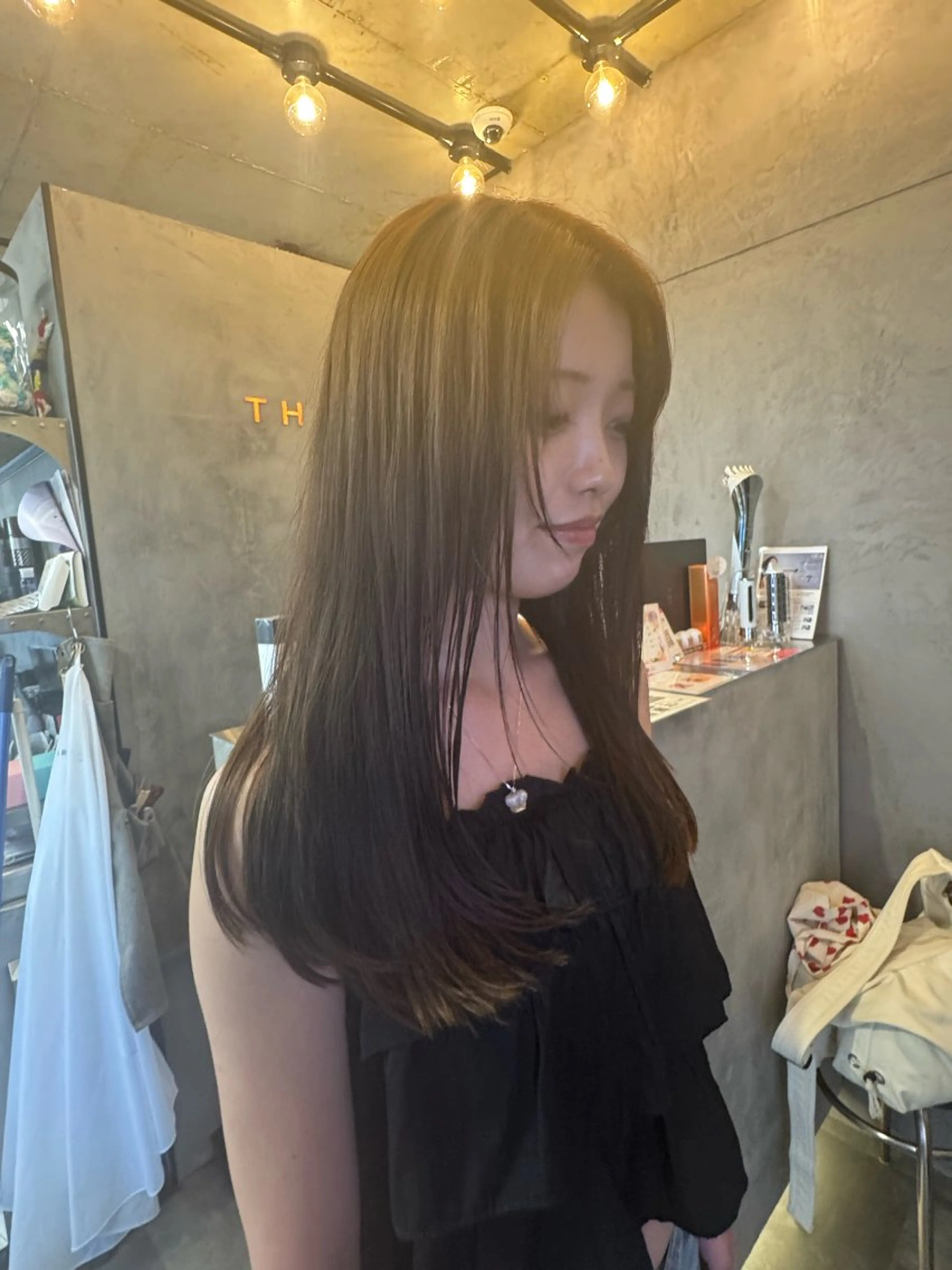 カラー ヘアカラー イブ/ 髪質改善 カラー/縮毛矯正のヘアスタイル