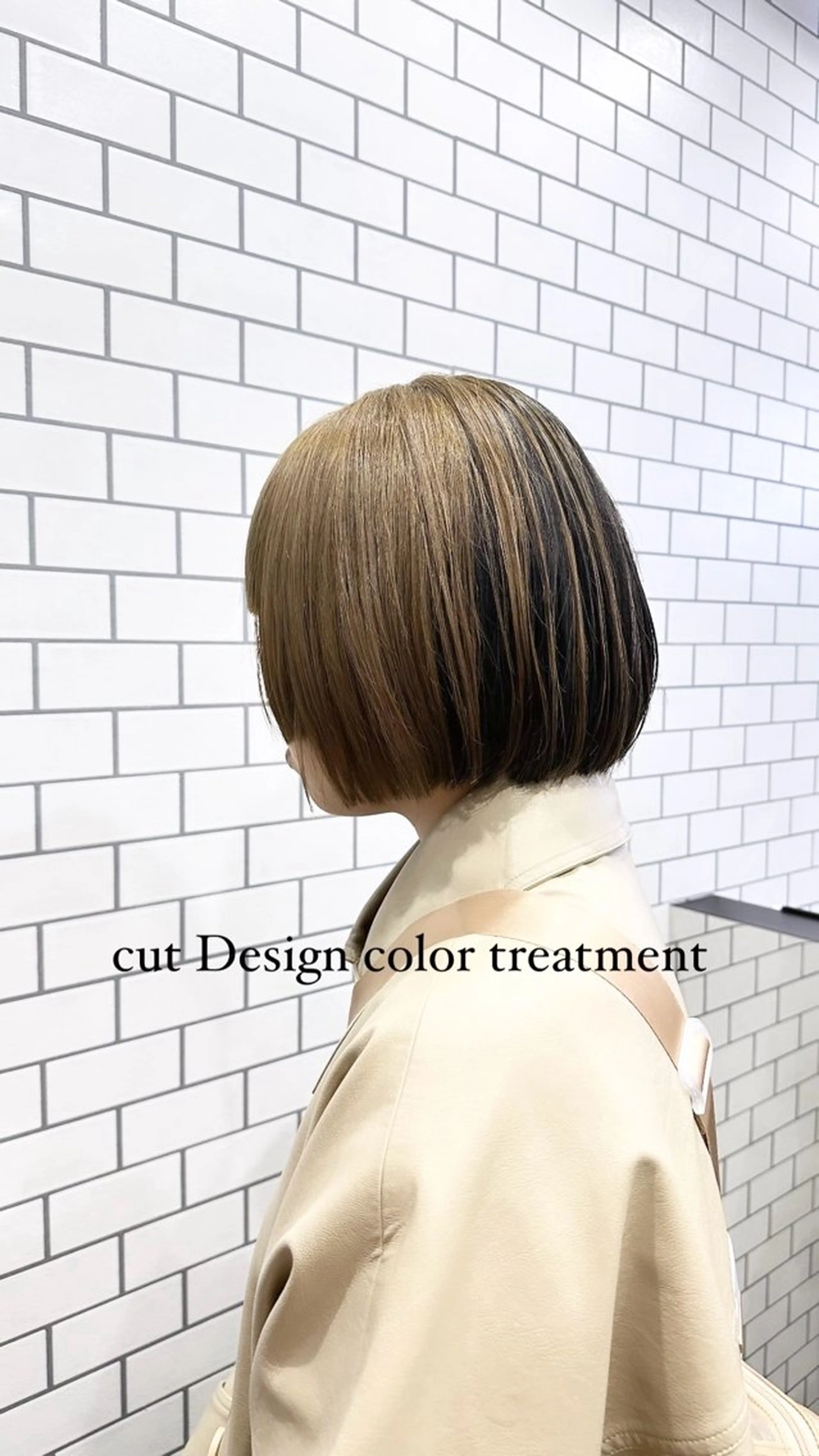 ショート カット ヘアカラー トリートメント CS made by SHACHU 大阪堀江店【シーエス メイド バイ シャチュー】所属・デザイン特化ブリーチ 堀江美容室/ぱぴのヘアスタイル