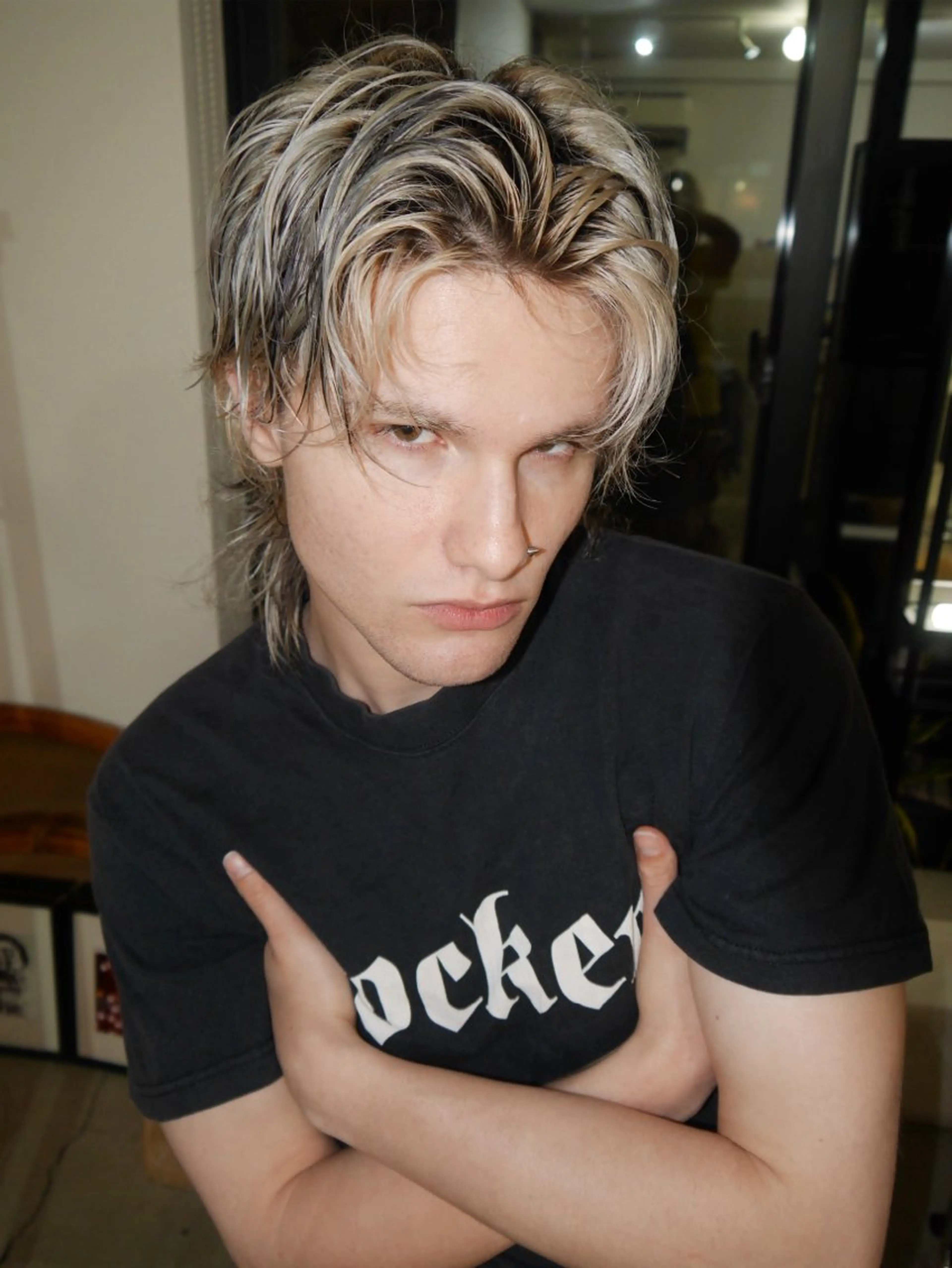 カラー メンズ KUBO YURAのヘアスタイル