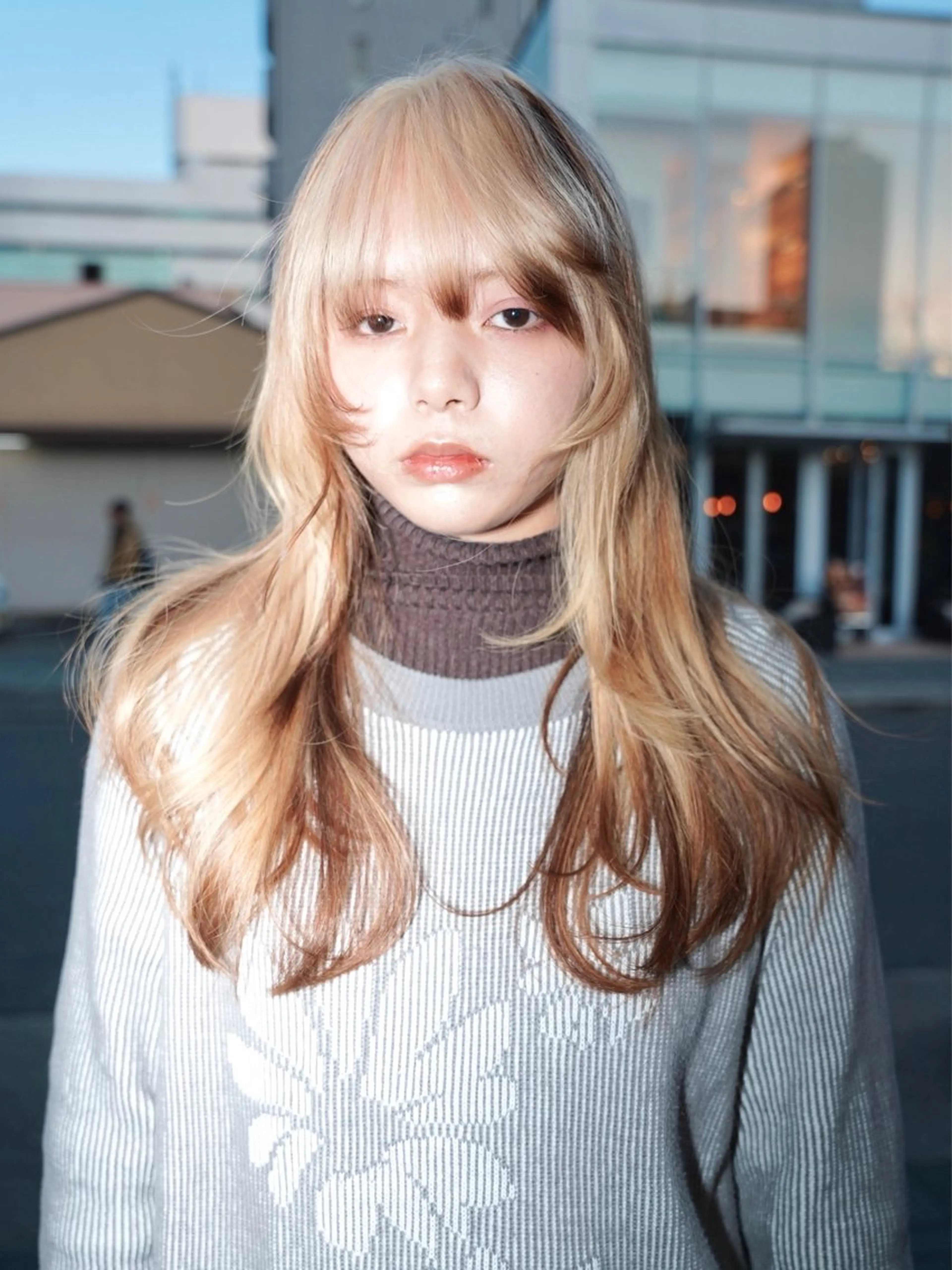 セミロング カラー カット ヘアカラー トリートメント Kaito🐶/ デザイン/レイヤーのヘアスタイル