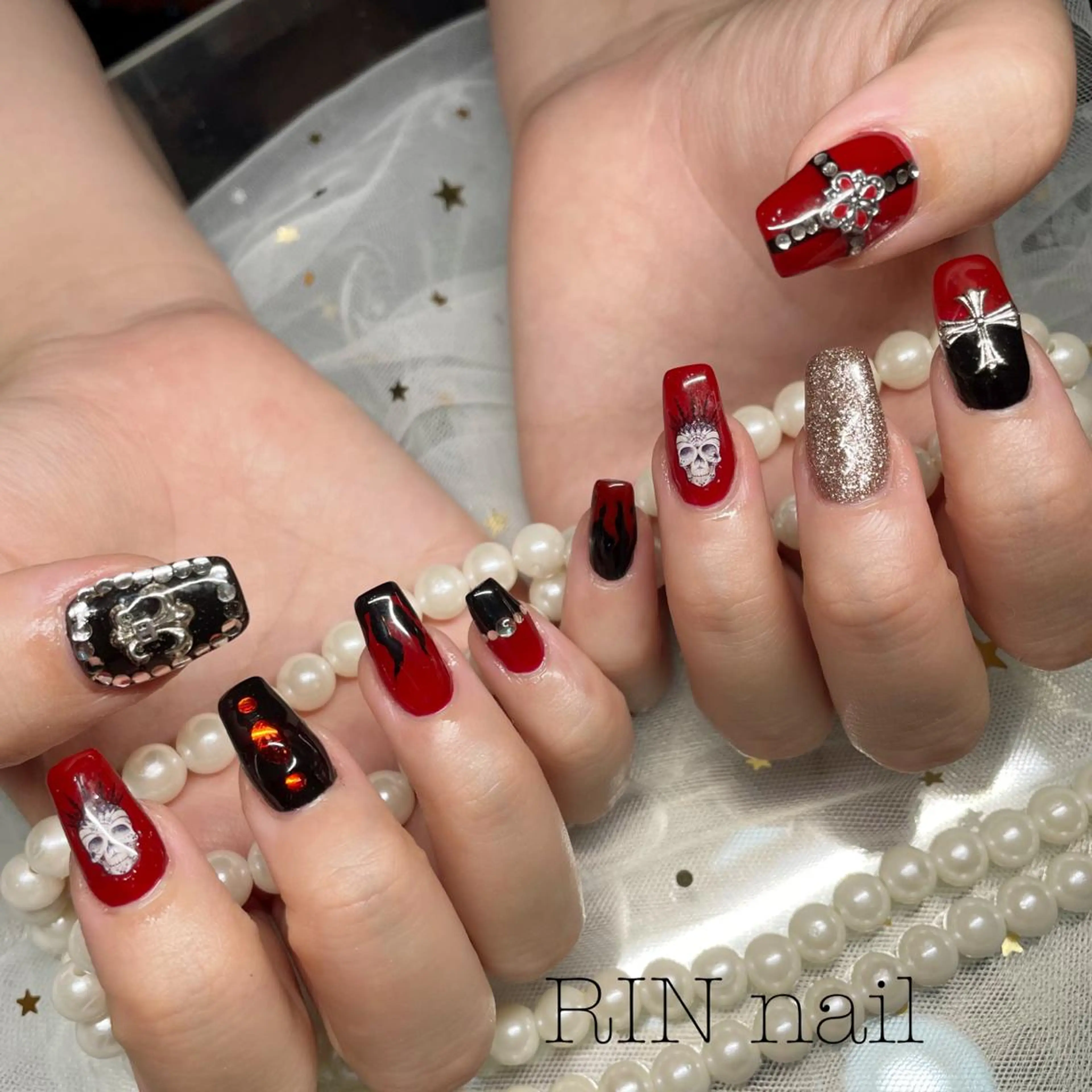 ネイル ハンドネイル ハンドケア RIN HOMEnailのネイルデザイン