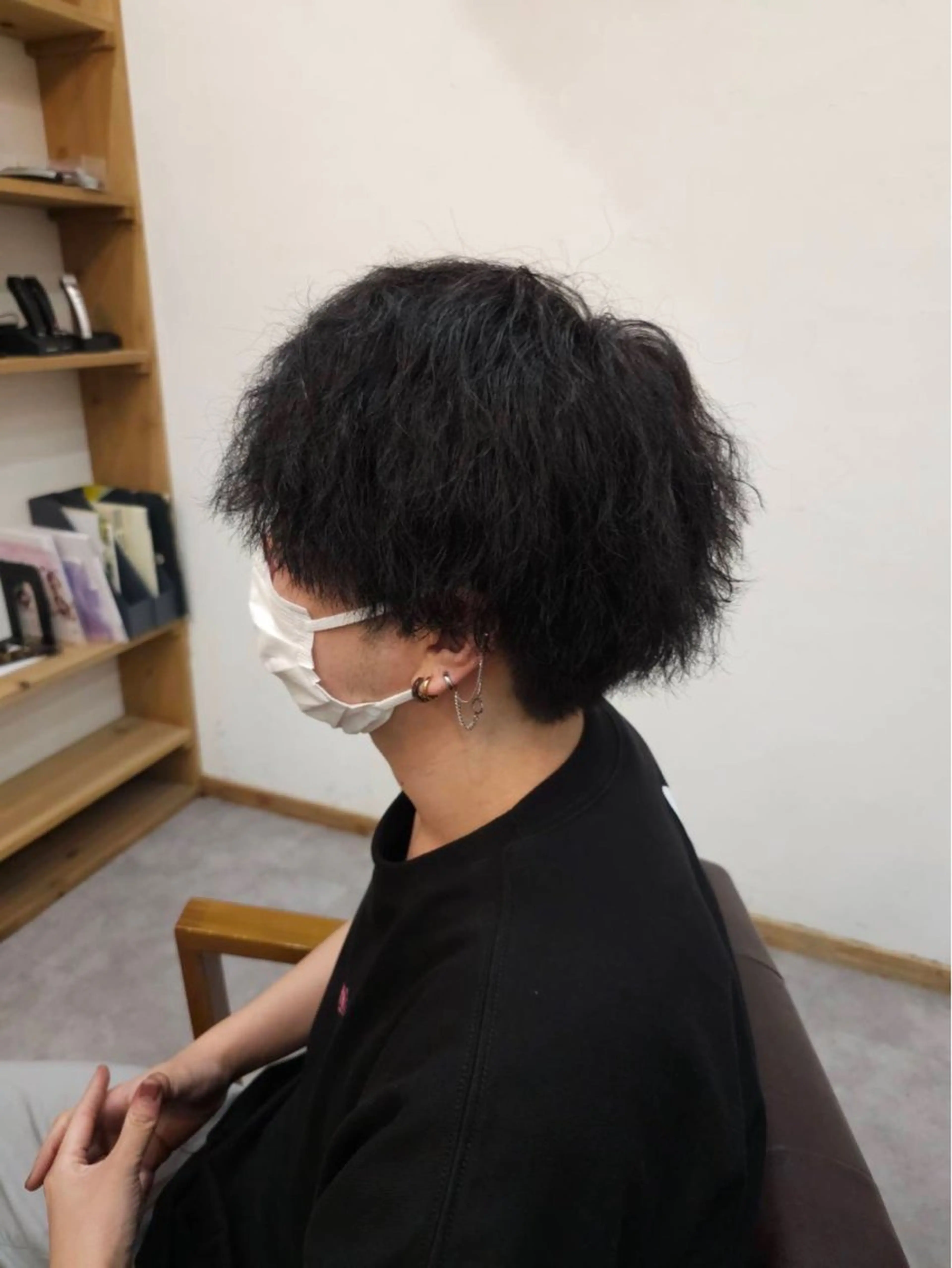 パーマ メンズ little/頭身浴 /カヤノケイスケのヘアスタイル