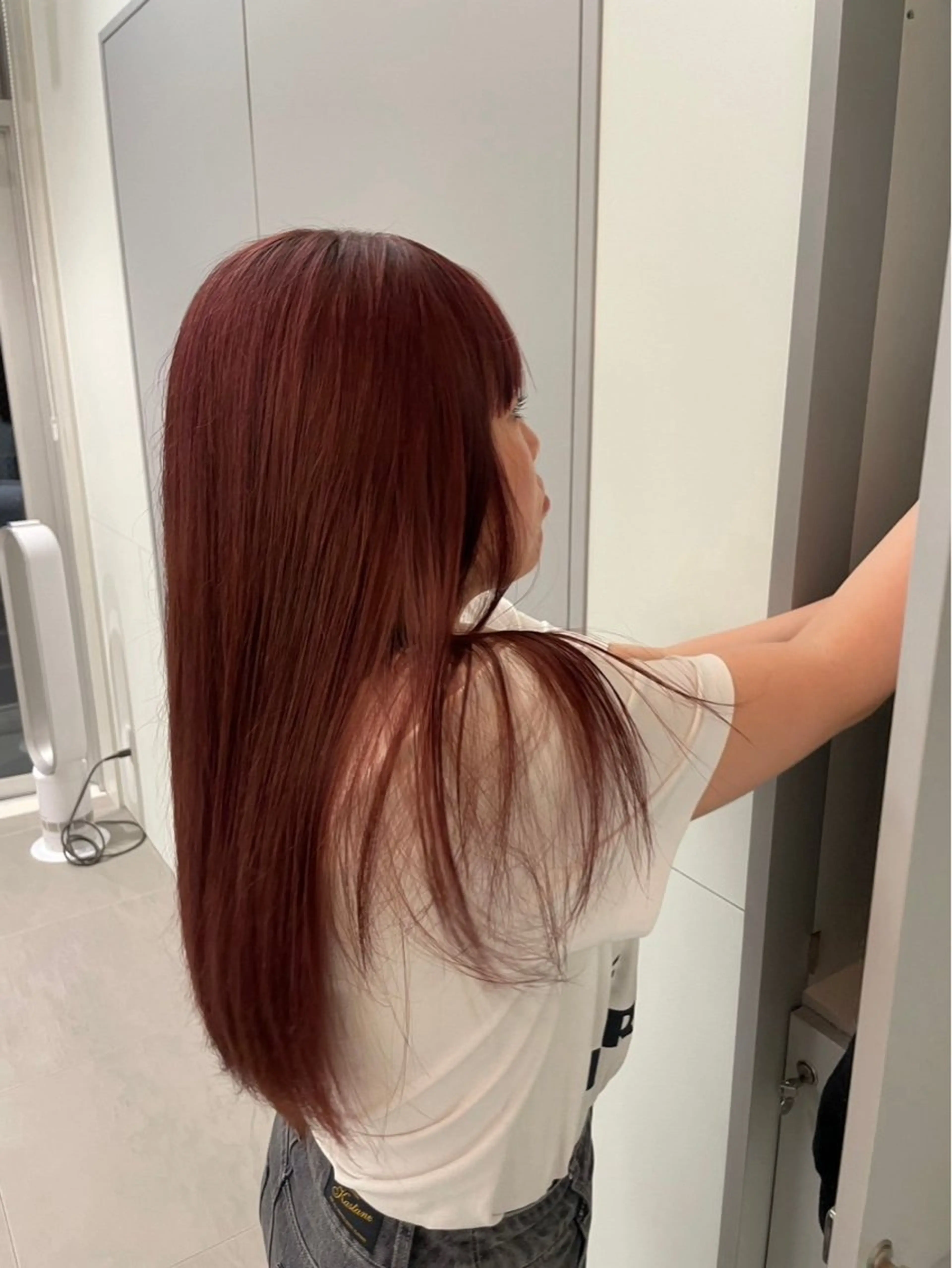 セミロング ヘアカラー 🍎デザインカラー /カエデ🍎のヘアスタイル